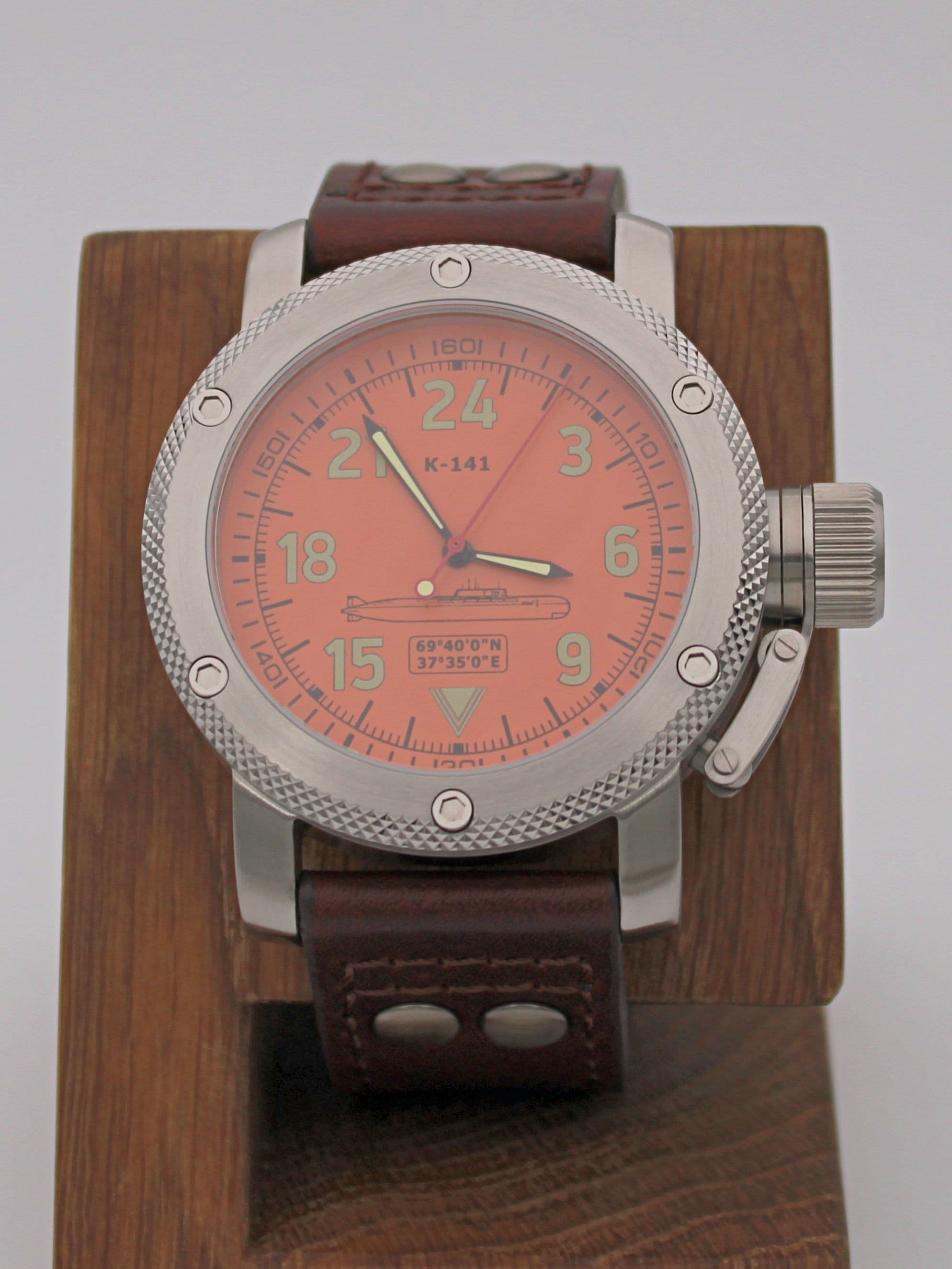 Часы К-141 / Курск (Oscar-II) механические с автоподзаводом (Восток 2431) 01.088.02