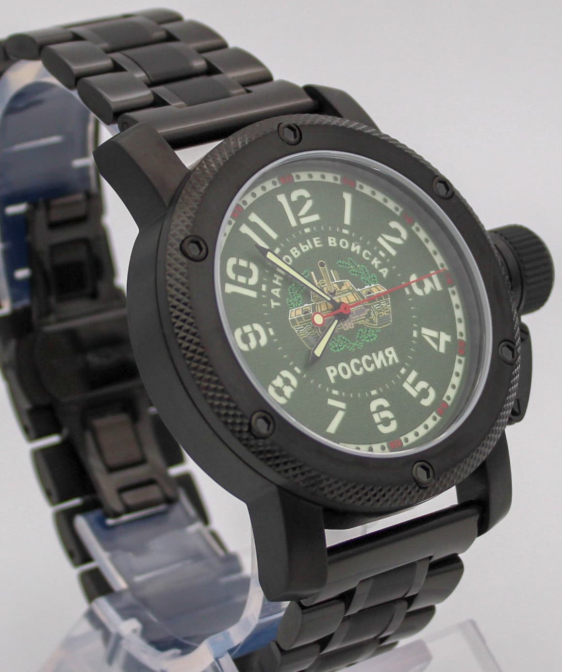Часы Танковые войска РОССИЯ, механизм Восток 2415.01