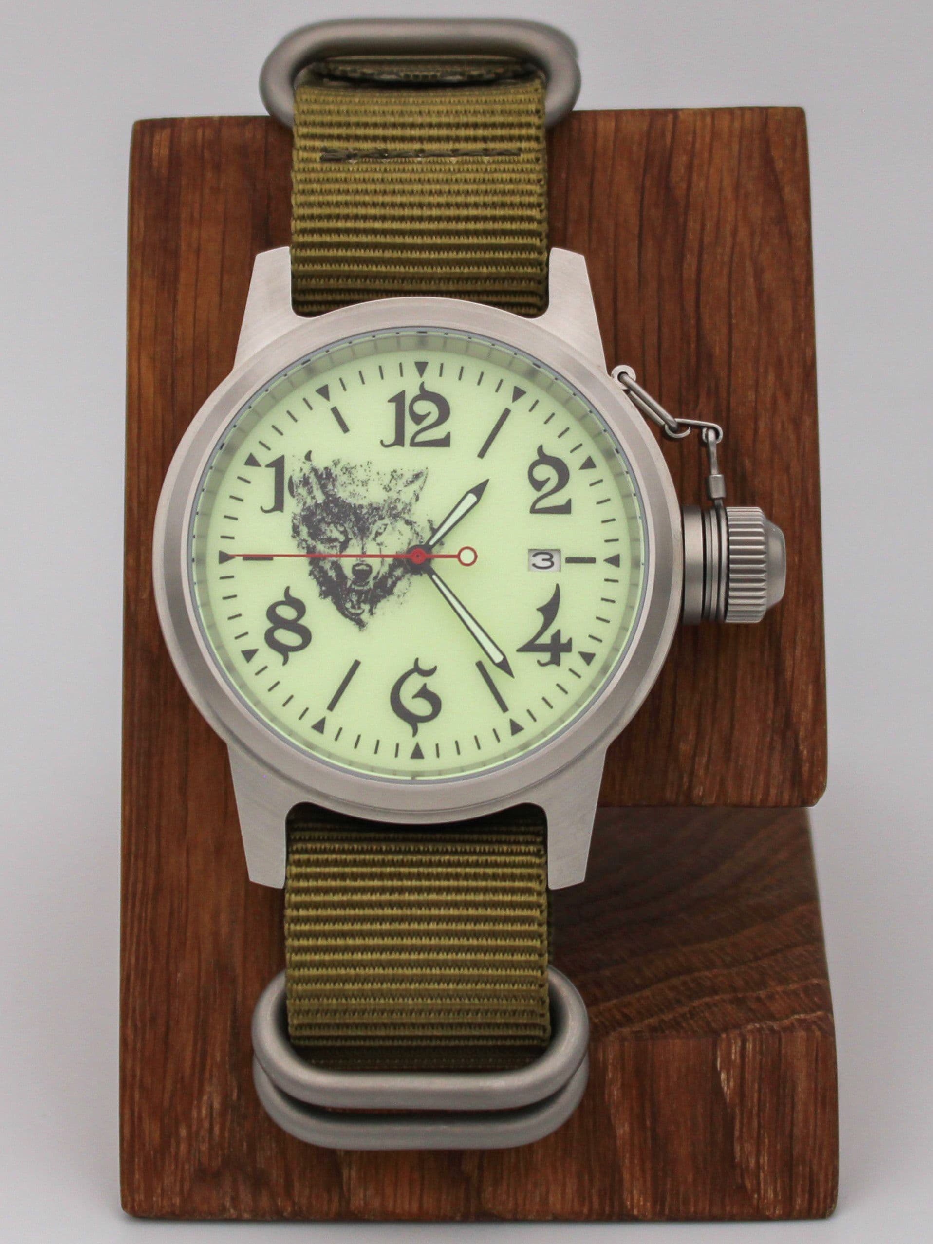 Часы Волк механические с автоподзаводом (Seiko NH35A) 45.305.21