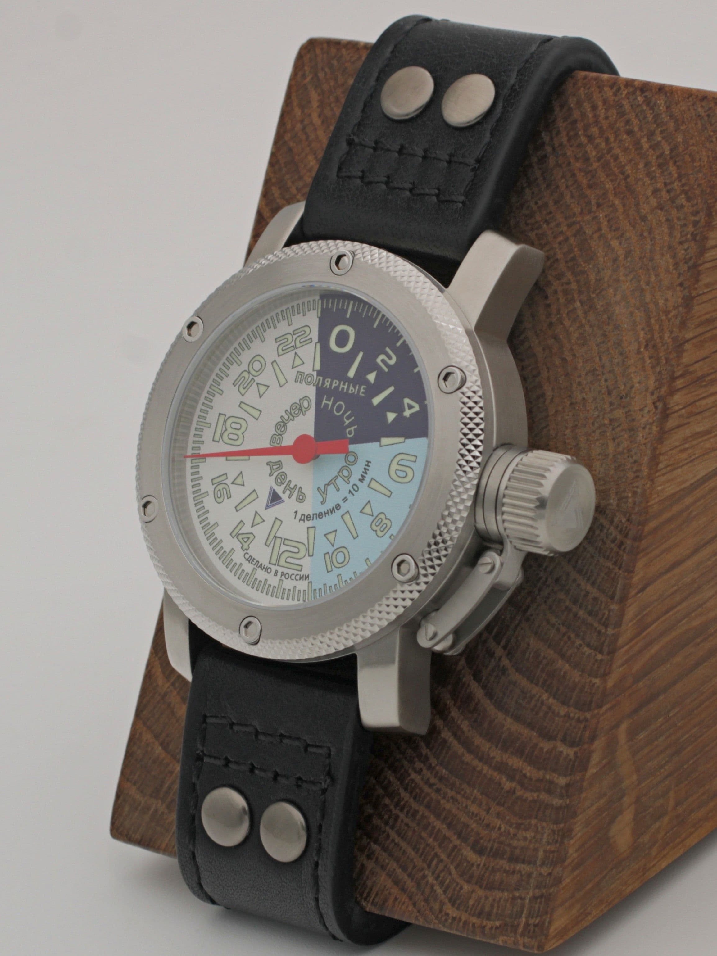 Часы "Утро/День/Вечер/Ночь" однострелочные механические с автоподзаводом (Восток 2431) 01.203.01