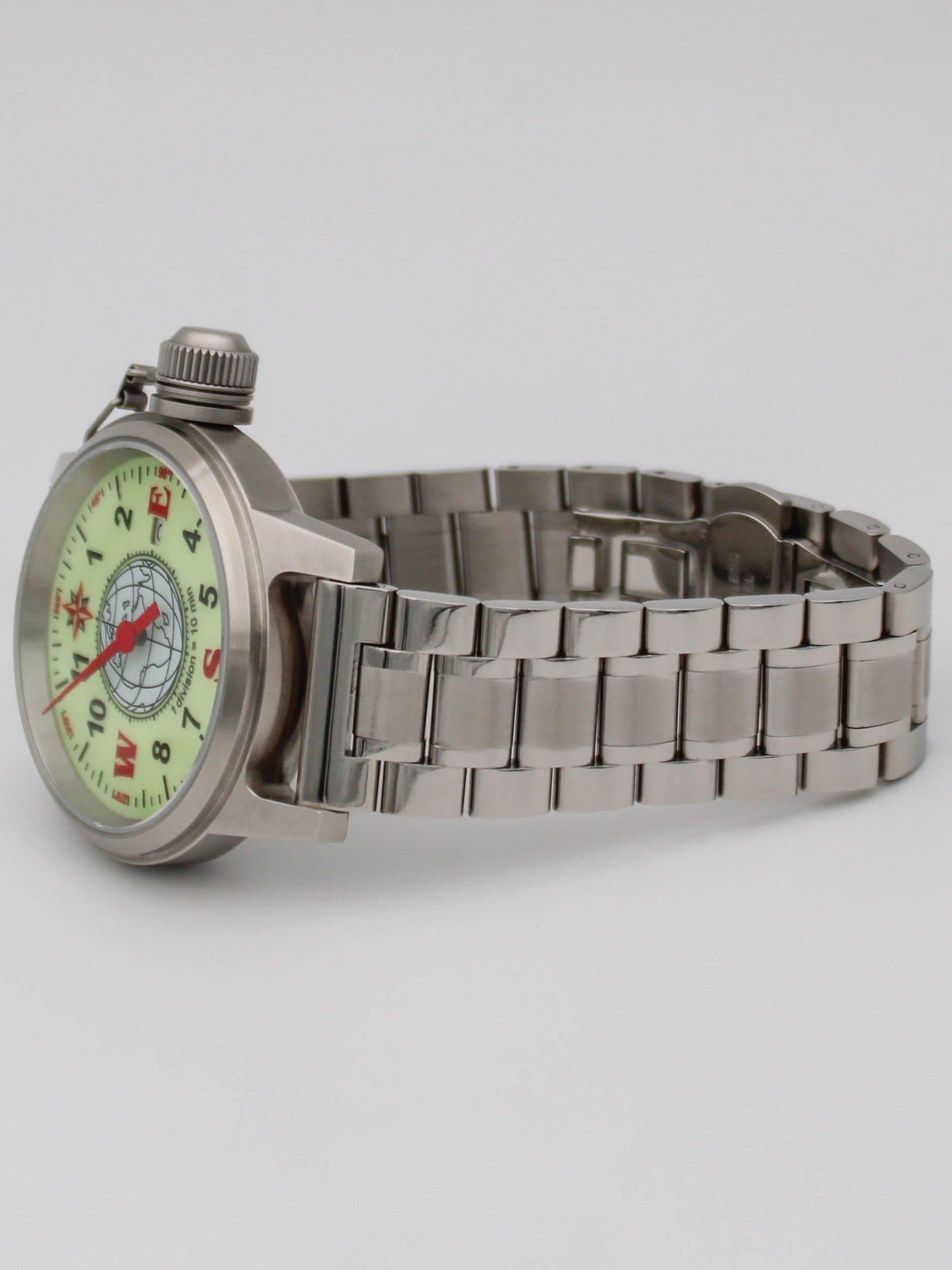 Часы Компас однострелочные механические с автоподзаводом (Seiko NH35A) 45.184.2