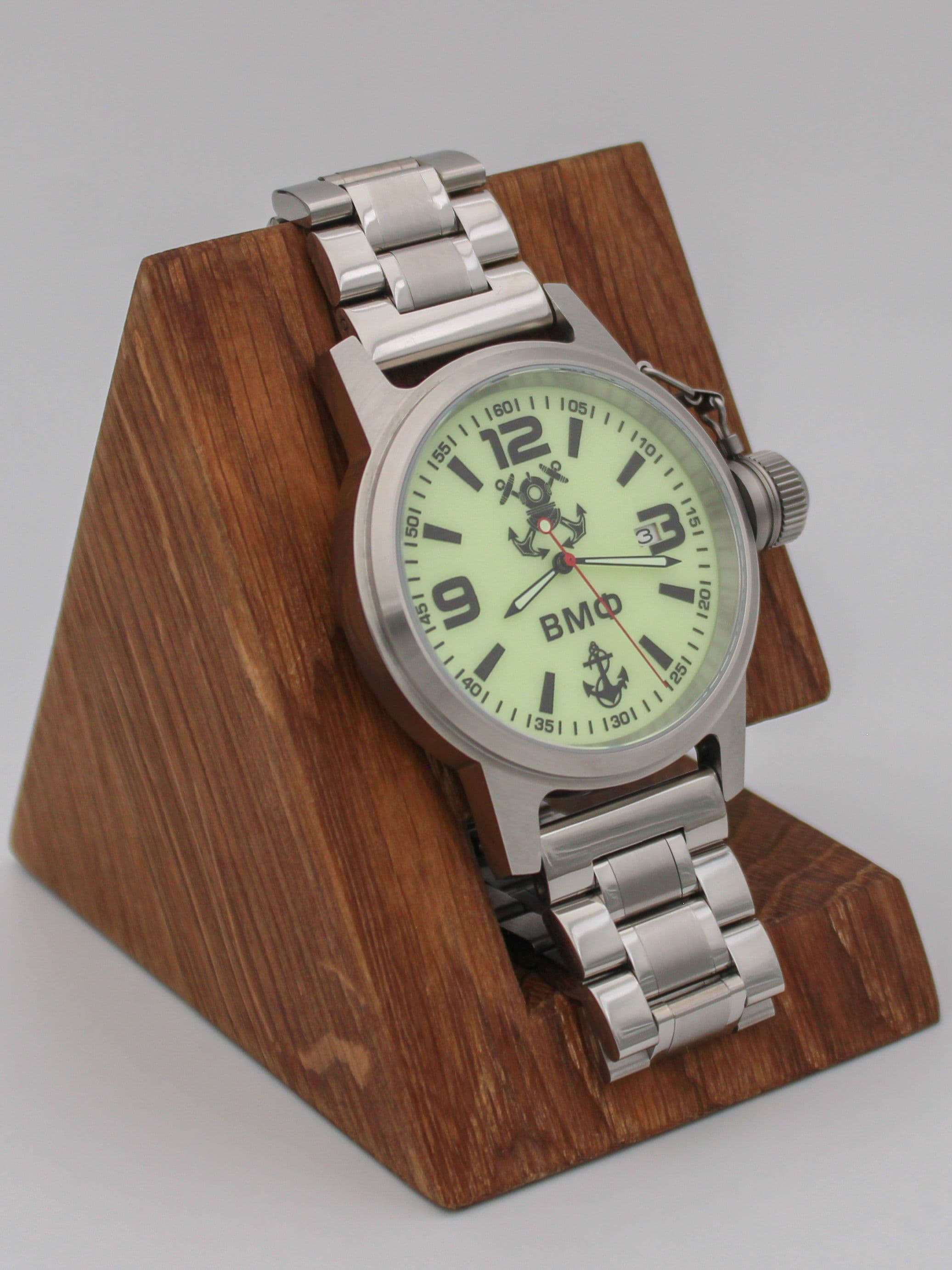 Часы ВМФ механические с автоподзаводом (Seiko NH35A) 45.025.2