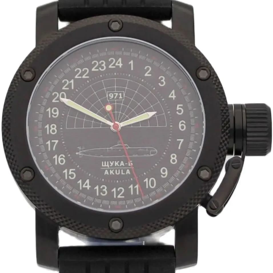 Часы 971 Щука-Б (Акула), механизм Восток 2415.01