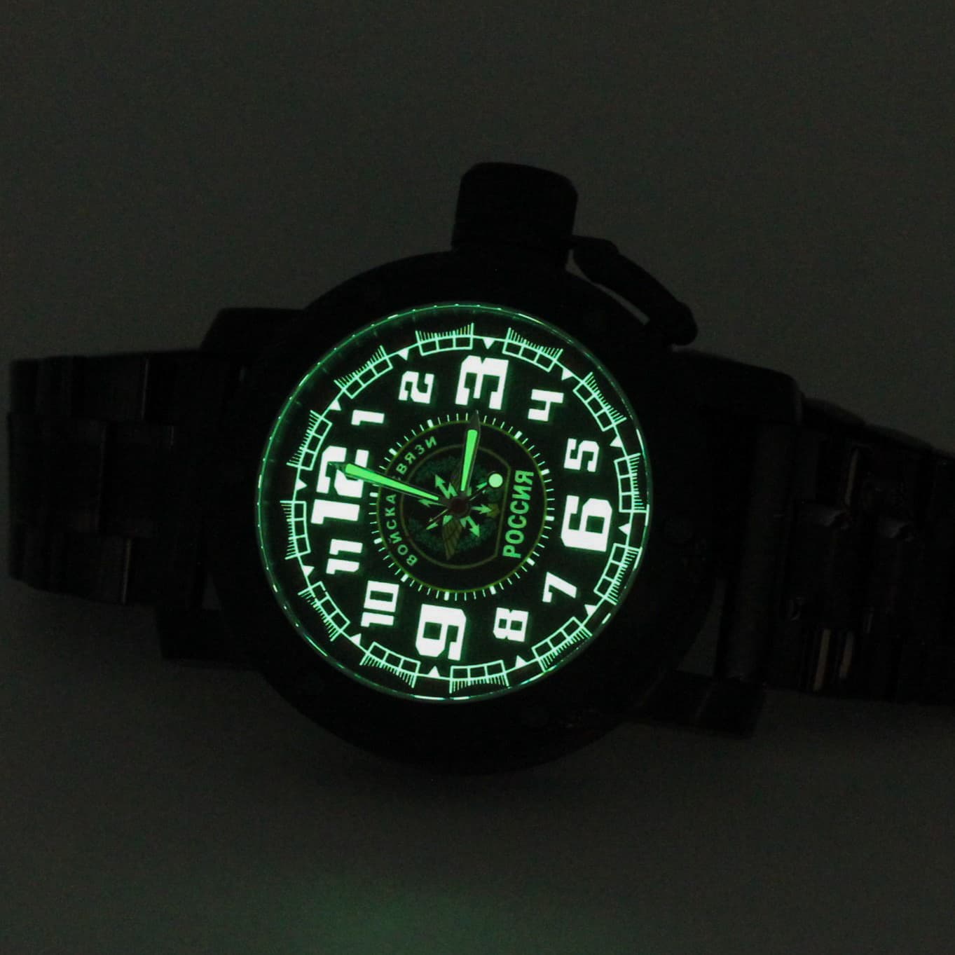 Часы ВОЙСКА СВЯЗИ РОССИИ, механизм Восток 2415.01