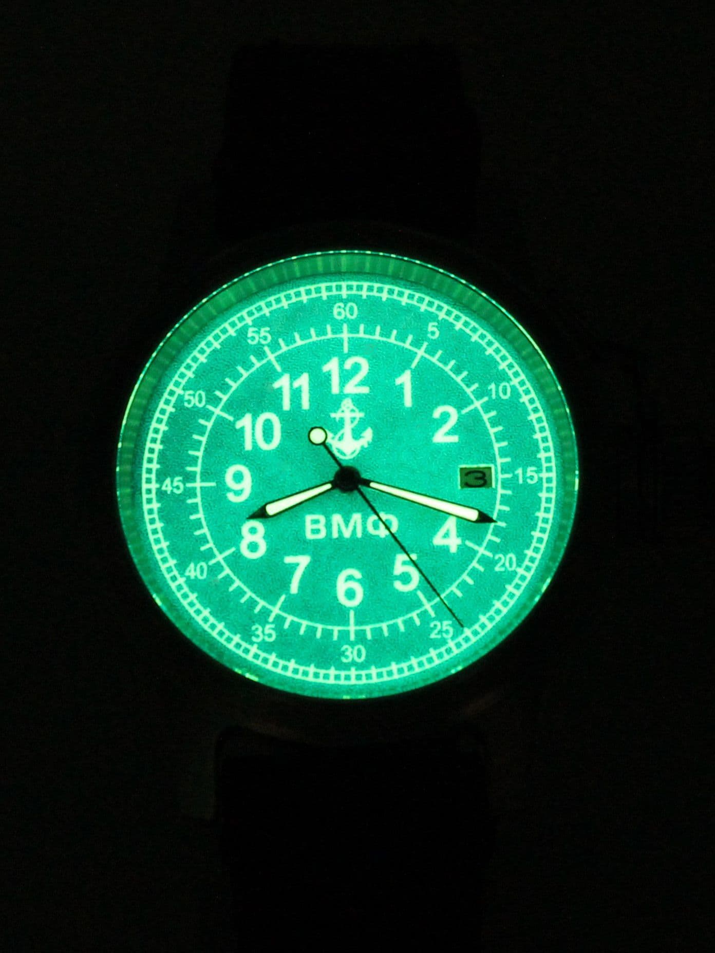 Часы ВМФ механические с автоподзаводом (Seiko NH35A) 45.322.2