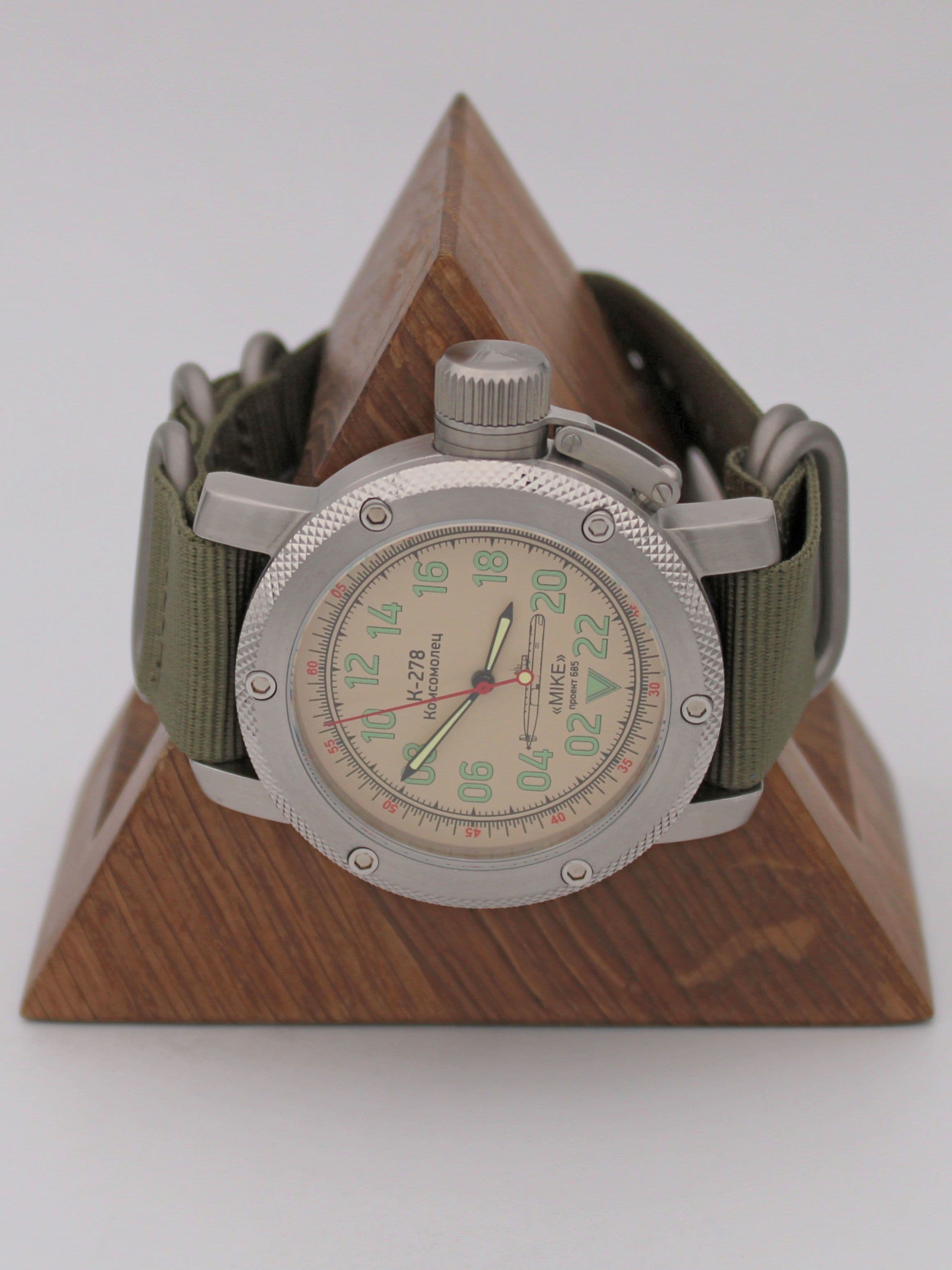 Часы К-278 / Комсомолец (Mike) механические с автоподзаводом (Восток 2431) 01.042.21