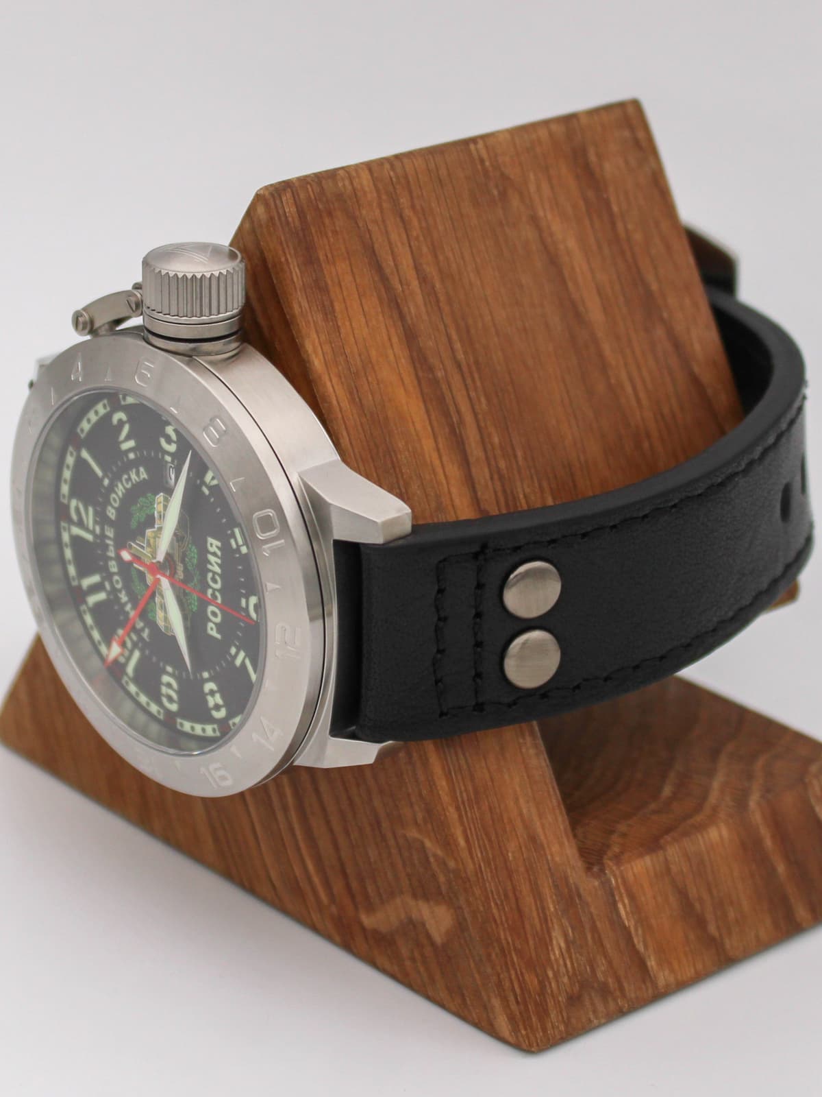 Часы Танковые войска механические с автоподзаводом (Seiko NH34A) 52.209.01