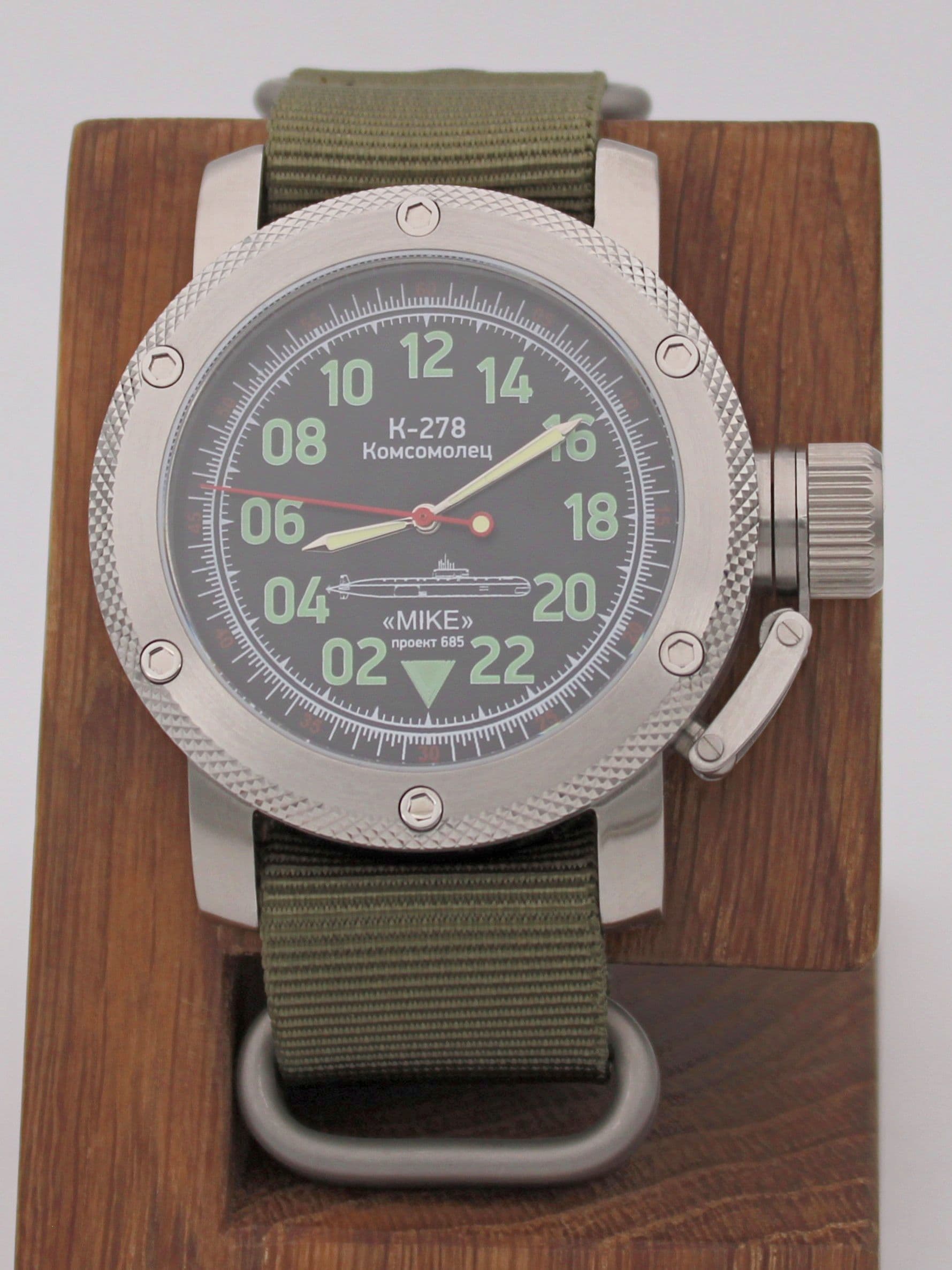 Часы К-278 / Комсомолец (Mike) механические с автоподзаводом (Восток 2431) 01.044.21