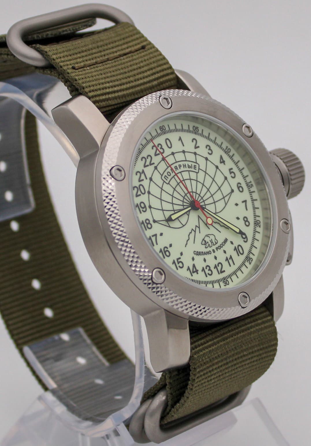 Часы Полярные (медведь) механизм Восток 2431.01