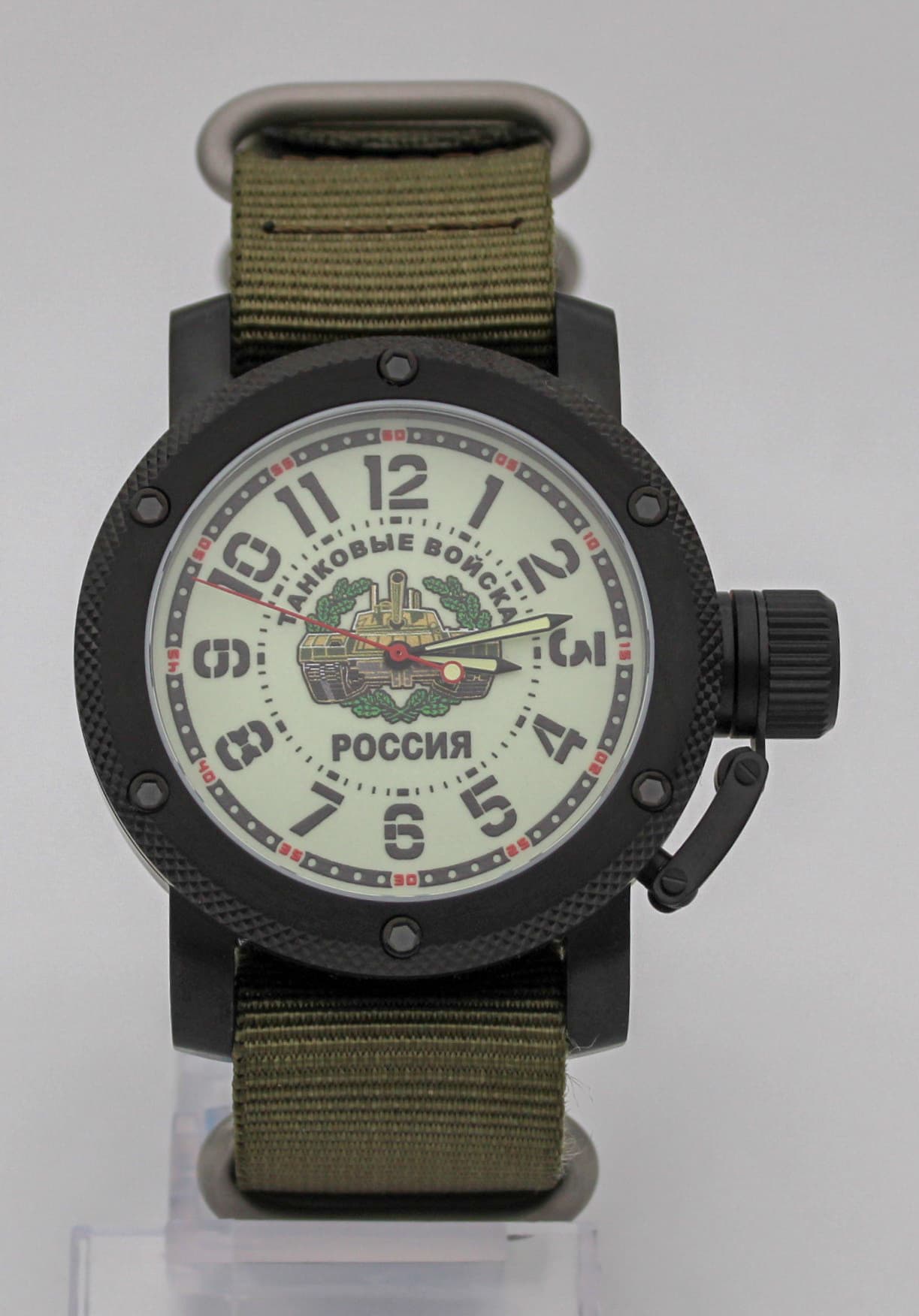 Часы Танковые войска РОССИЯ, механизм Восток 2415.01