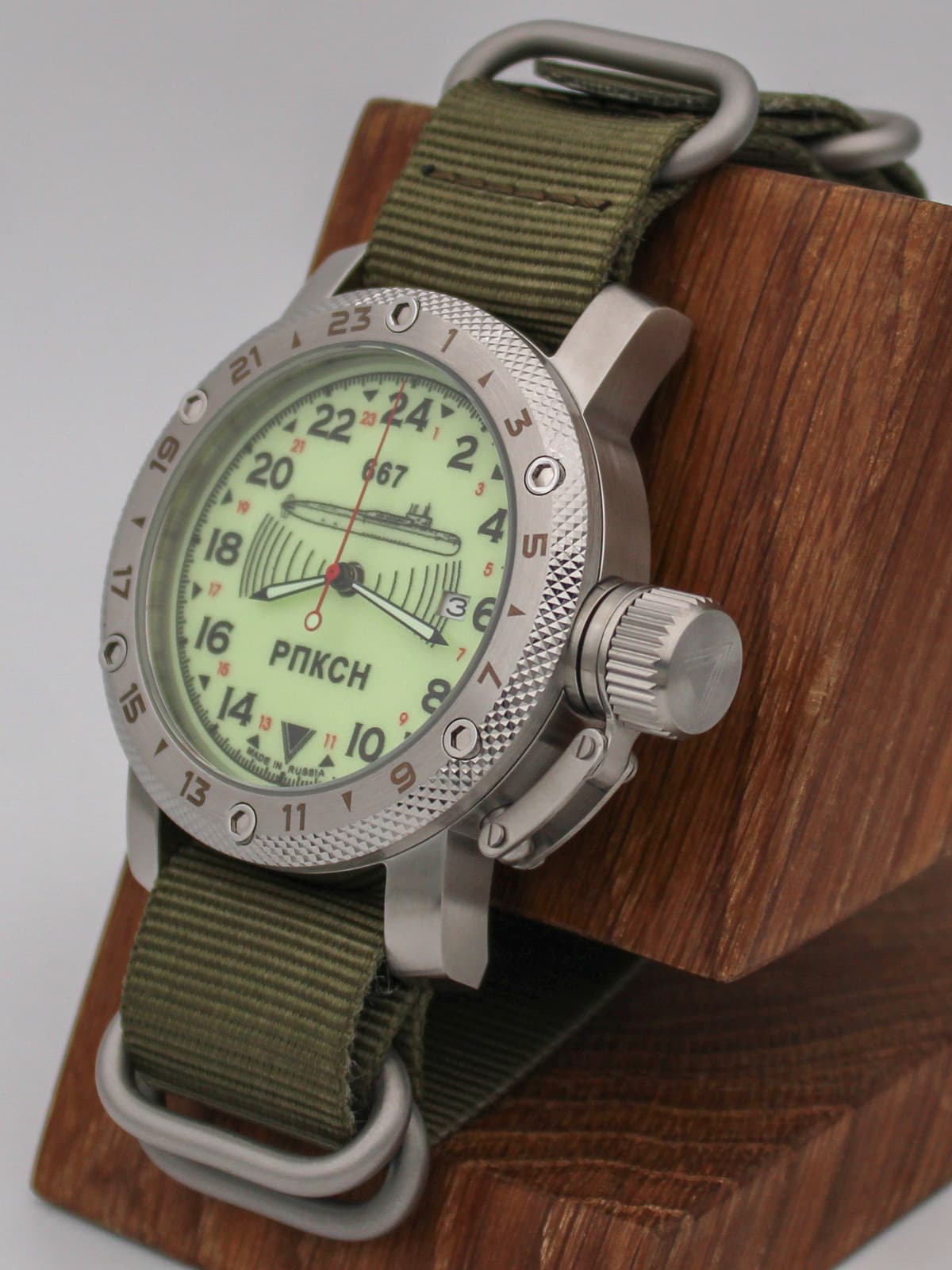 Часы 667 РПКСН кварцевые (Ronda 515.24H) Q47.038.21