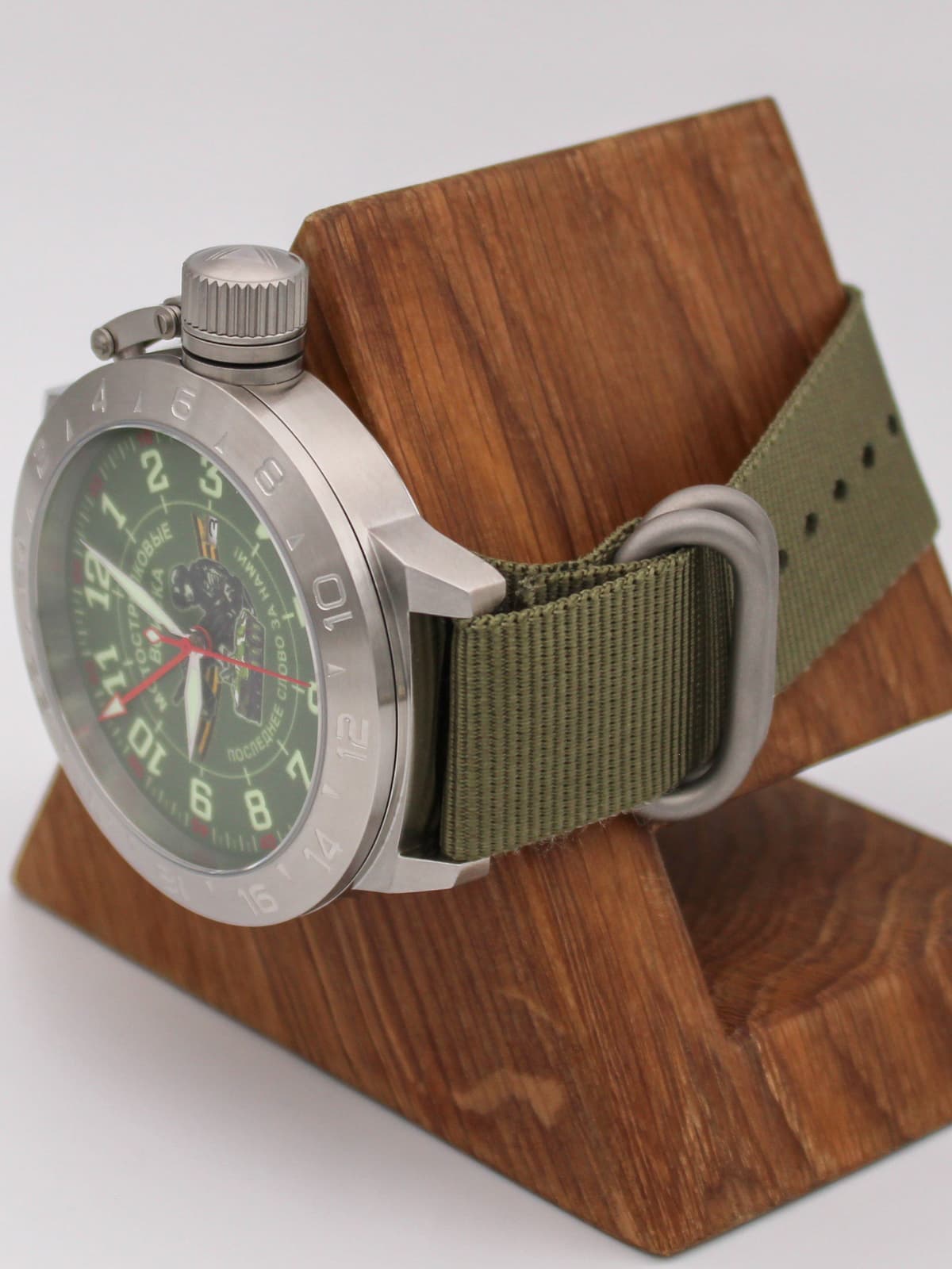 Часы Мотострелковые войска механические с автоподзаводом (Seiko NH34A) 52.287.21