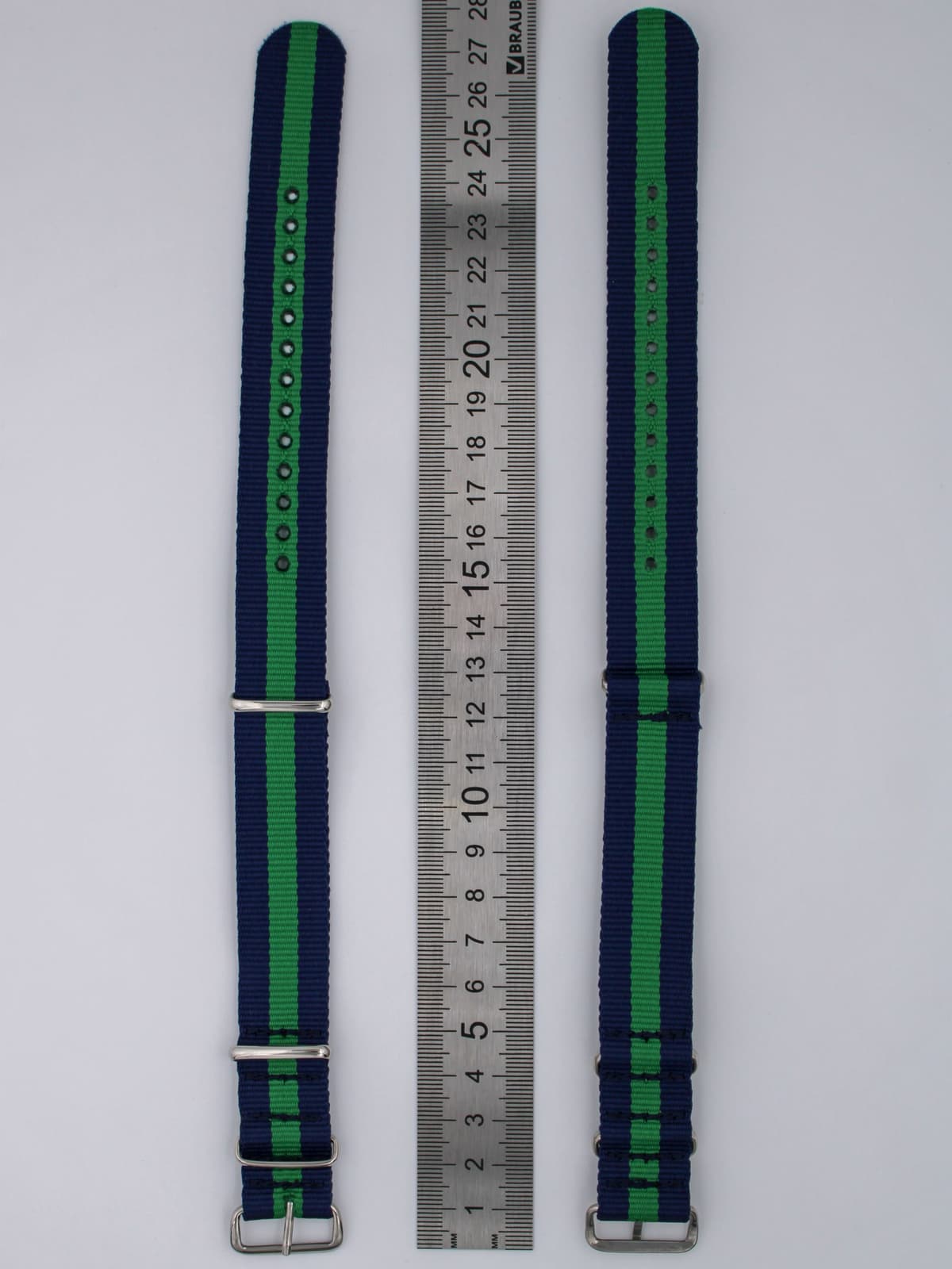 Ремешок для наручных часов нейлоновый 20 мм