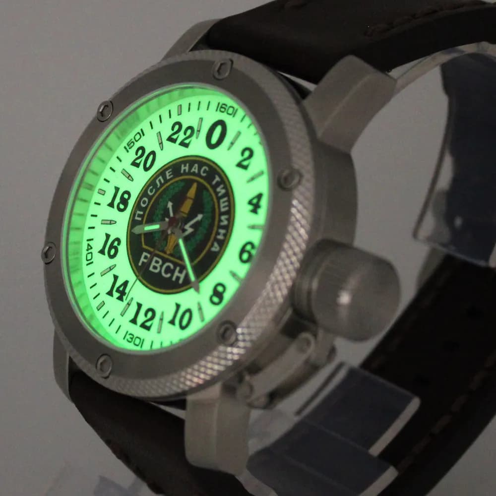 Часы наручные РВСН механические 160.02, Механизм Ракета 2623 