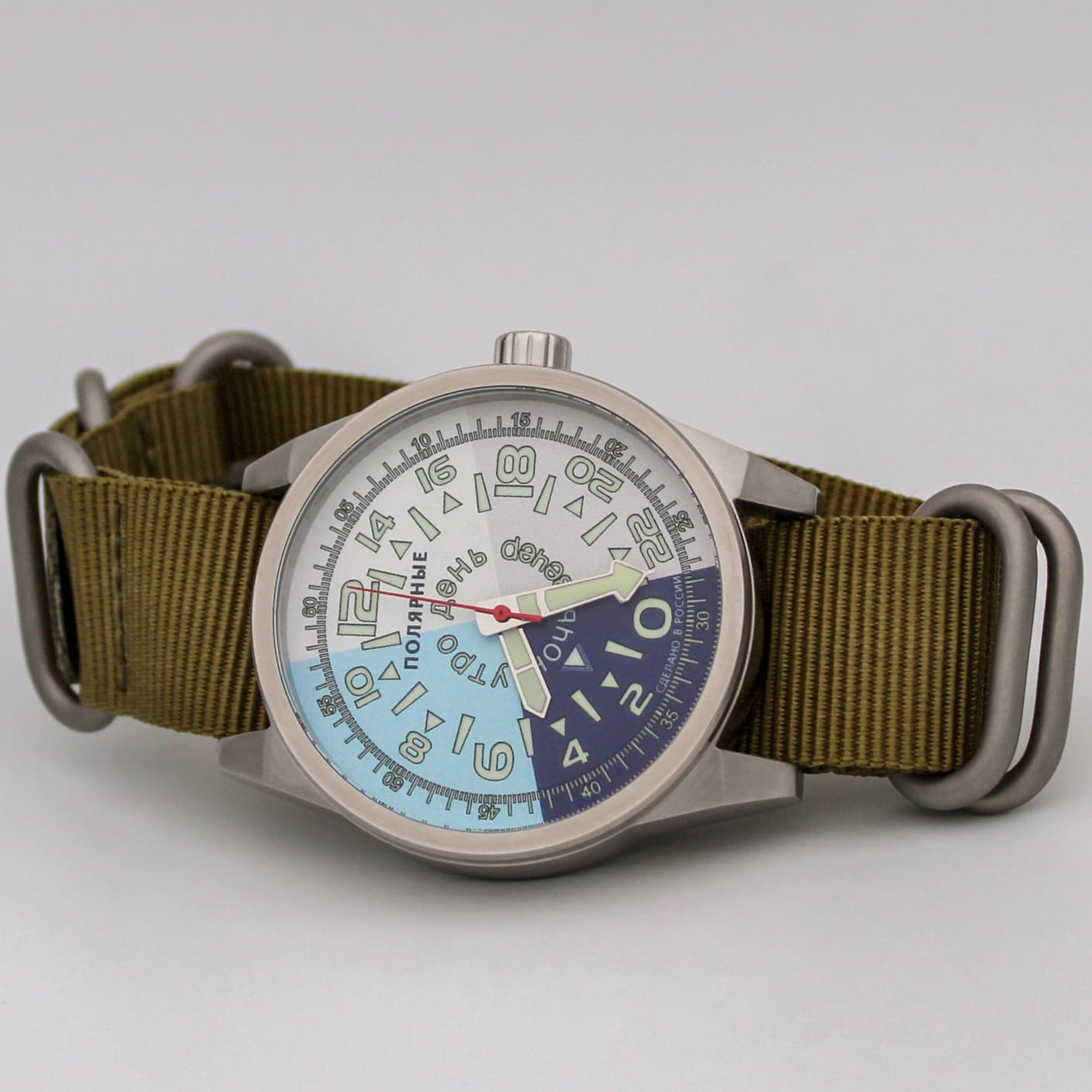 Часы Полярные "Утро-День-Вечер-Ночь" механизм Ракета 2623Н