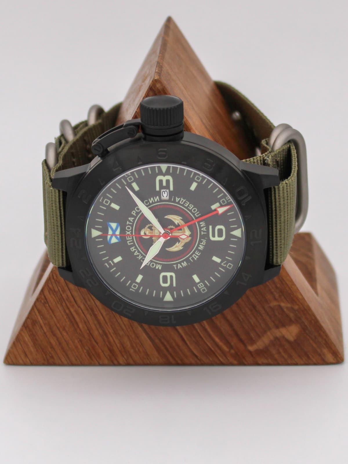 Часы Морская пехота механические с автоподзаводом (Seiko NH34A) 152.167.21