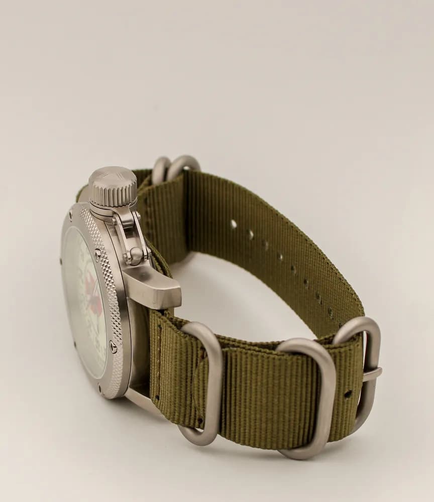 Часы наручные Росгвардия 1163.21 механические с автоподзаводом (сапфировое стекло),  механизм Восток 2431