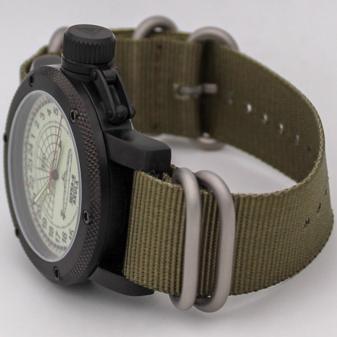 Часы 971 Щука-Б (Акула), механизм Восток 2415.01