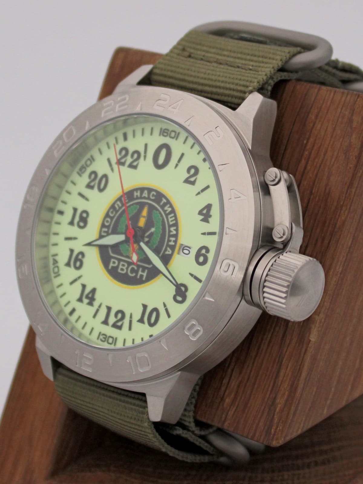 Часы РВСН кварцевые (Ronda 515.24H) Q52.160.21