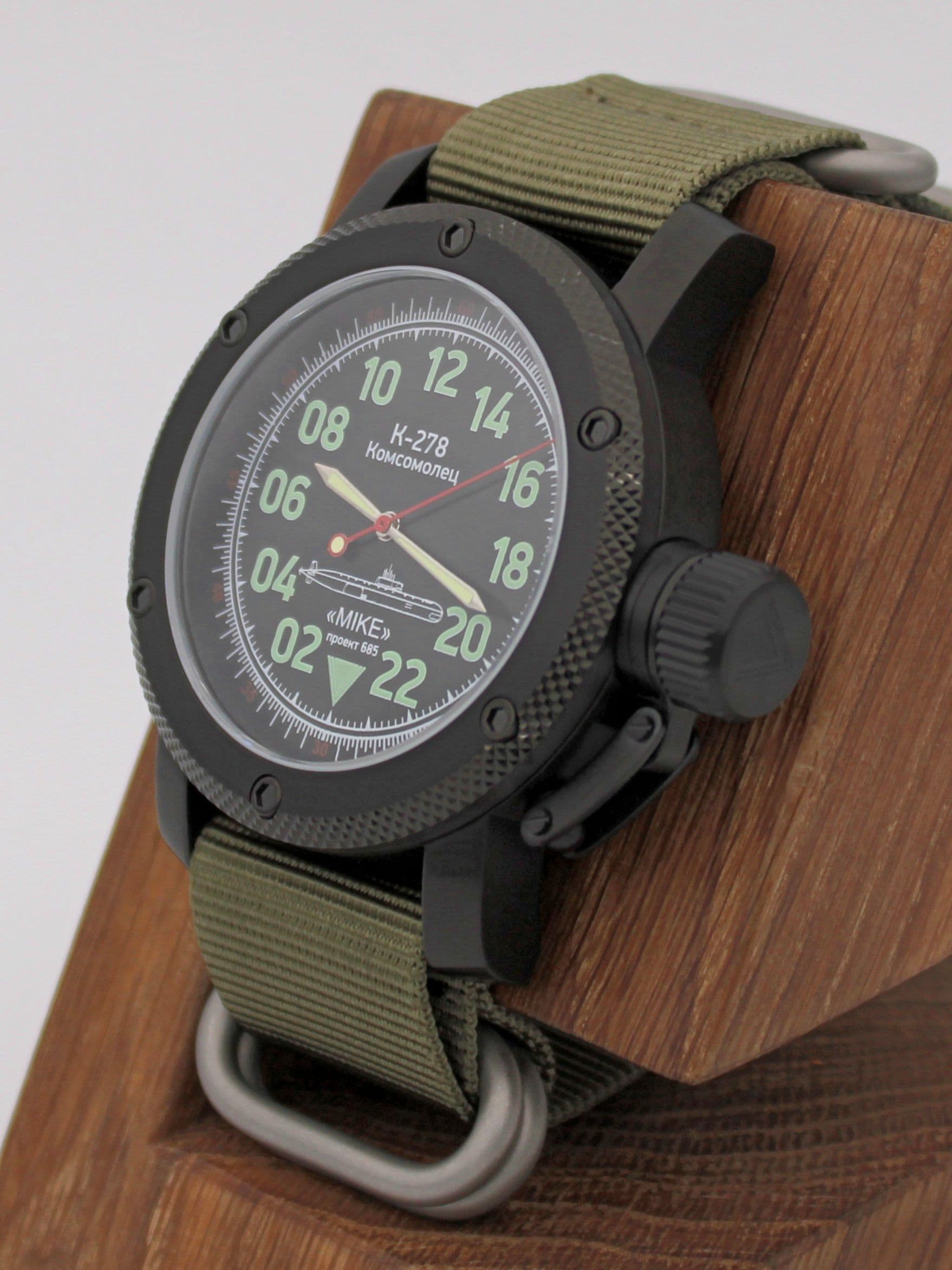Часы К-278 / Комсомолец (Mike) механические с автоподзаводом (Восток 2431) 101.044.21