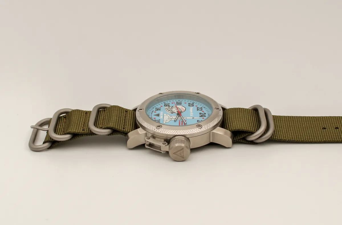 Часы наручные ’’Гагарин” механические 115.21 ,  противоударные,  механизм Ракета 2623 Н