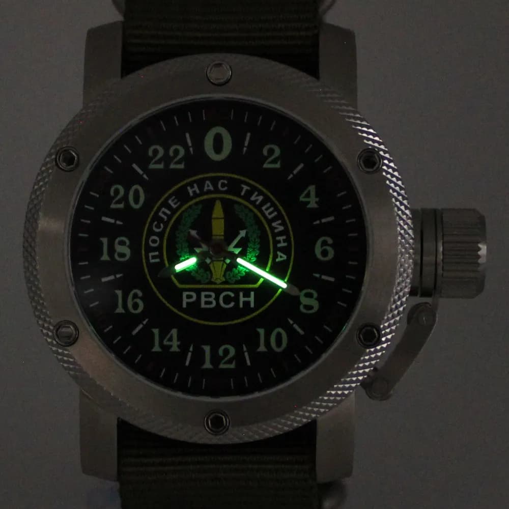 Часы наручные РВСН механические 161.21, Механизм Ракета 2623