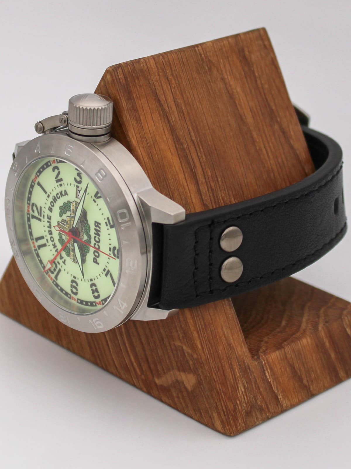 Часы Танковые войска механические с автоподзаводом (Seiko NH34A) 52.210.01