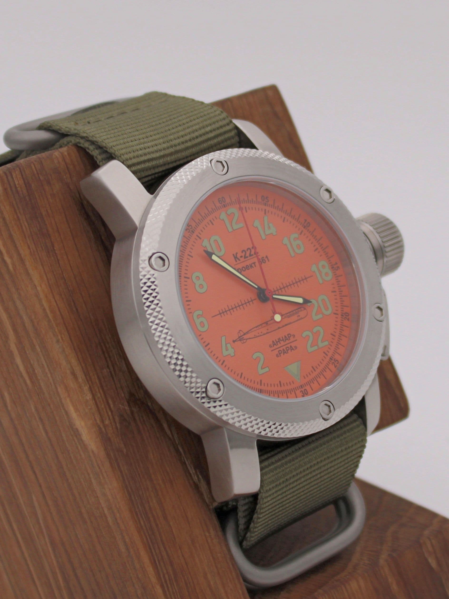Часы К-222 / Анчар (Papa) механические с автоподзаводом (Восток 2431) 01.033.21