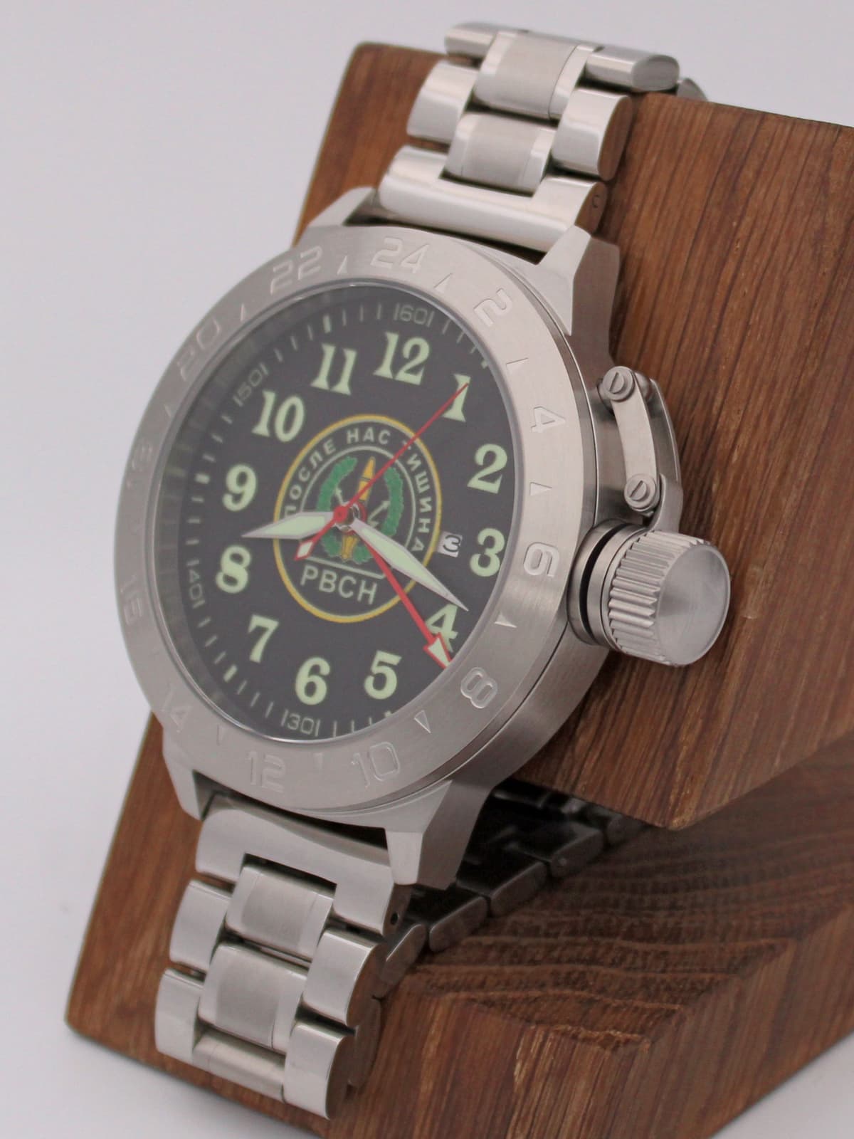 Часы РВСН механические с автоподзаводом (Seiko NH34A) 52.308.2