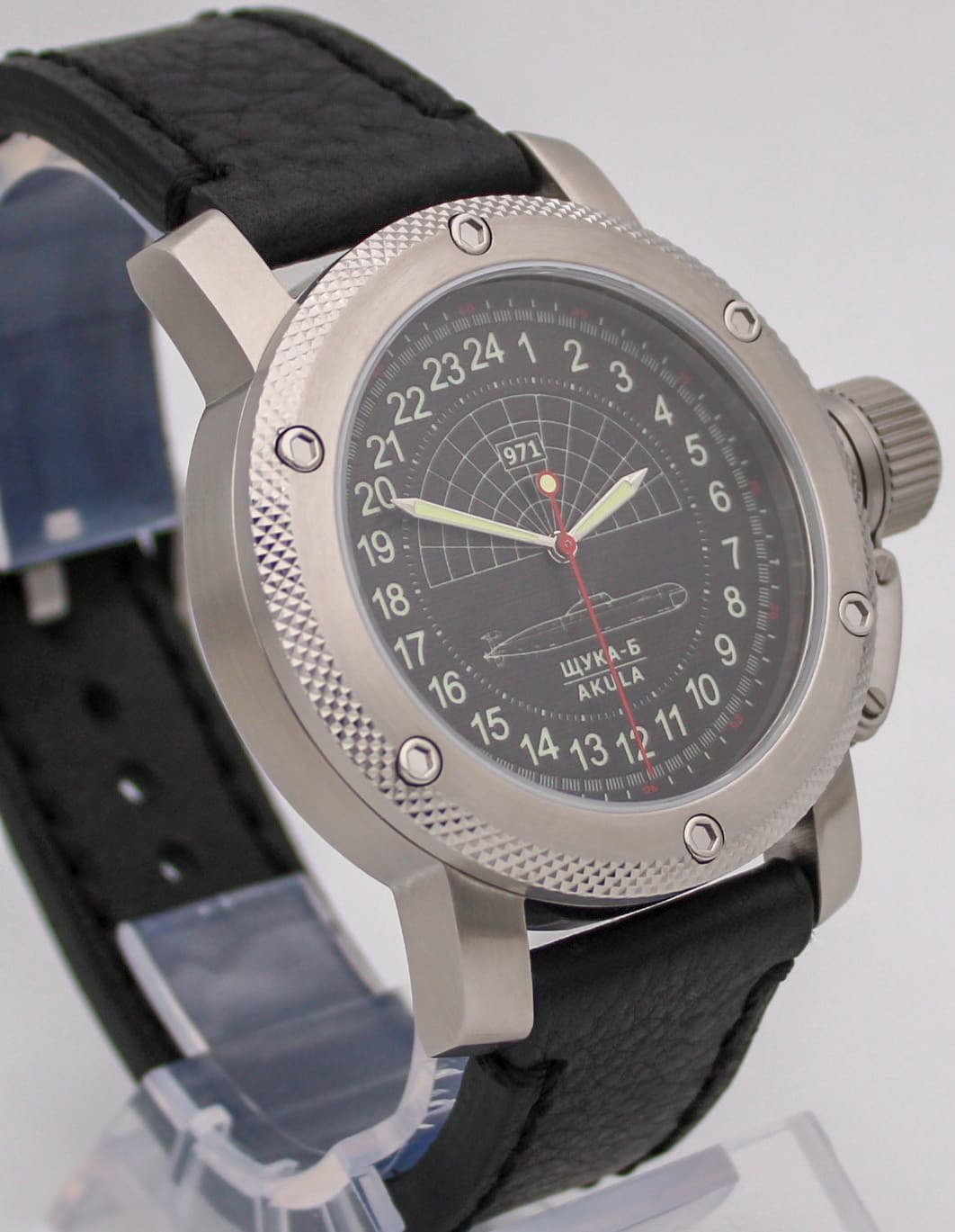 Часы 971 Щука-Б (Акула), механизм Восток 2415.01