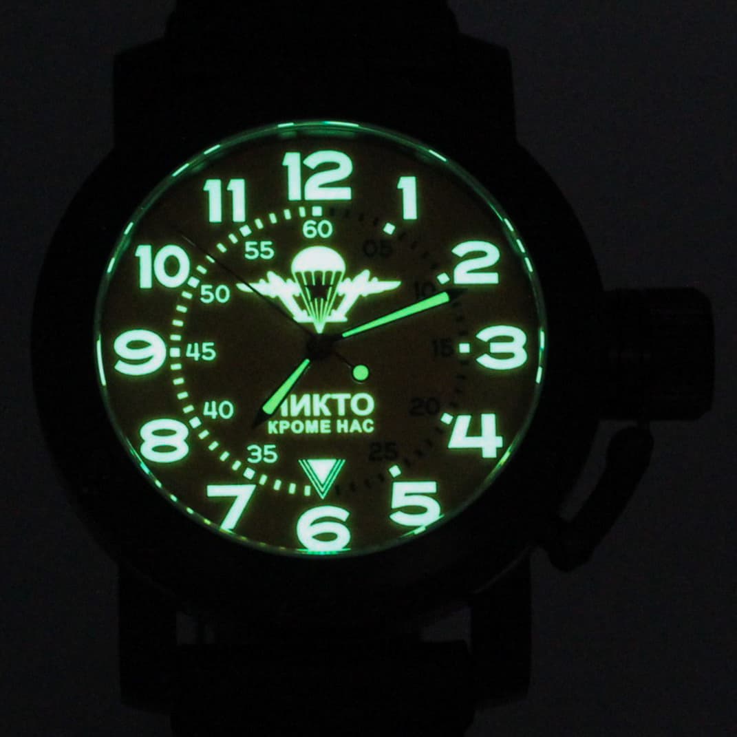 Часы  ВДВ  КУПОЛ, механизм Ракета 2609