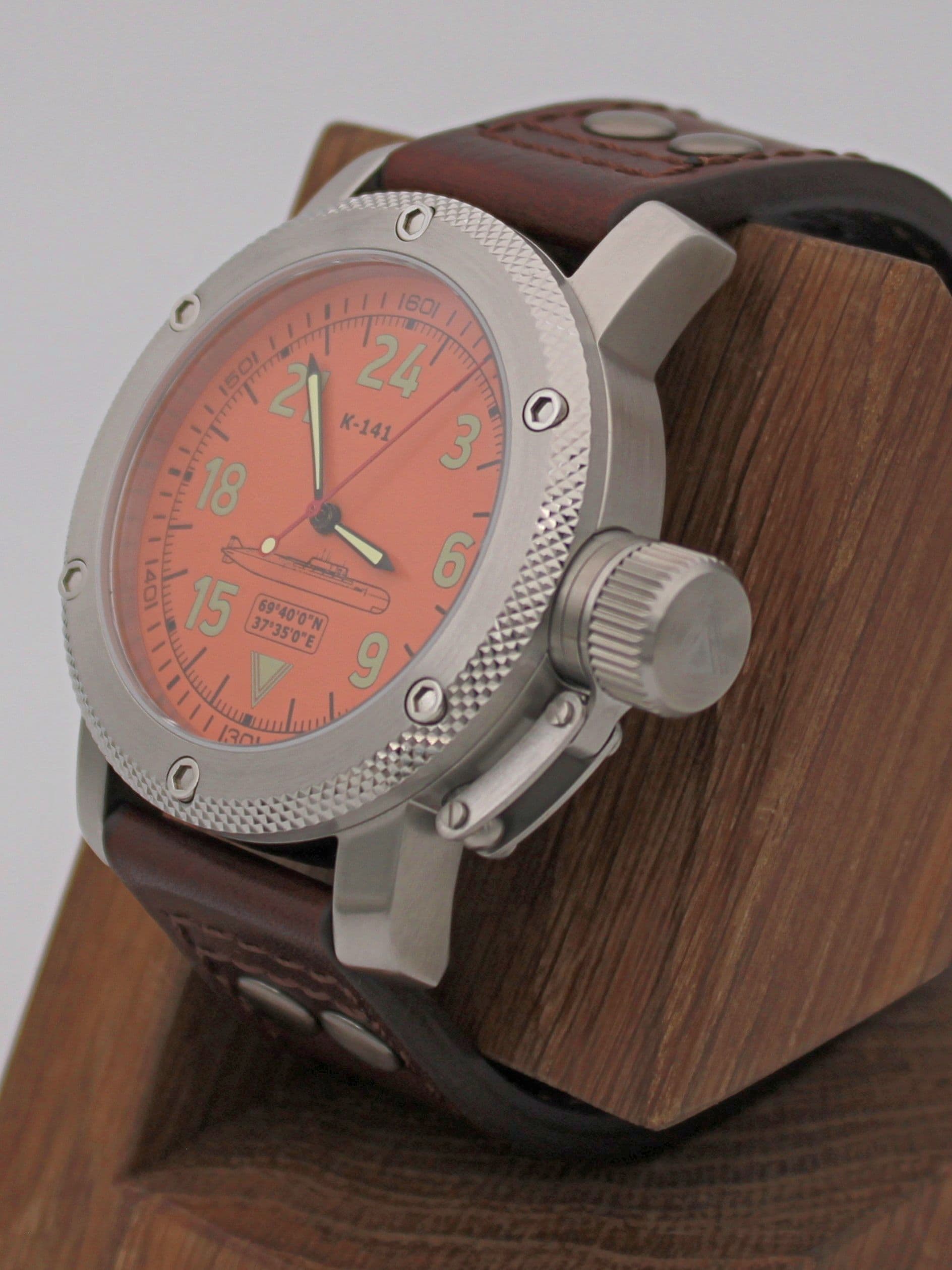 Часы К-141 / Курск (Oscar-II) механические с автоподзаводом (Восток 2431) 01.088.02