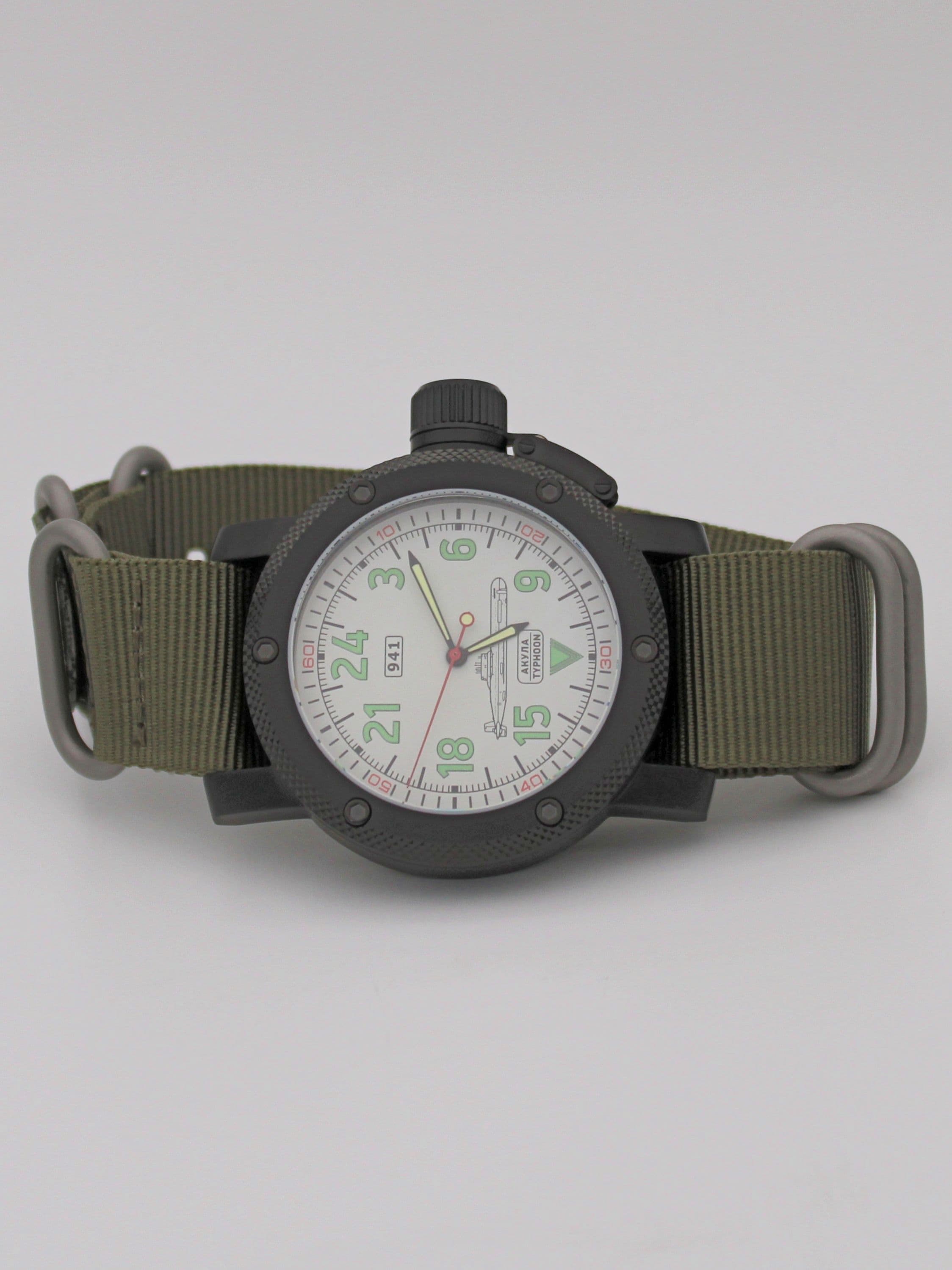 Часы 941 / Акула (Typhoon) механические с автоподзаводом (Восток 2431) 101.051.21