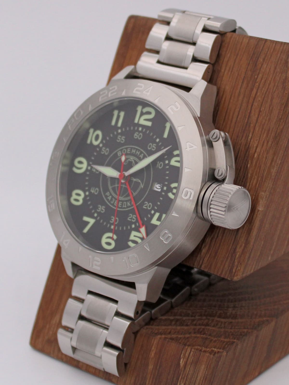 Часы Военная разведка механические с автоподзаводом (Seiko NH34A) 52.169.2