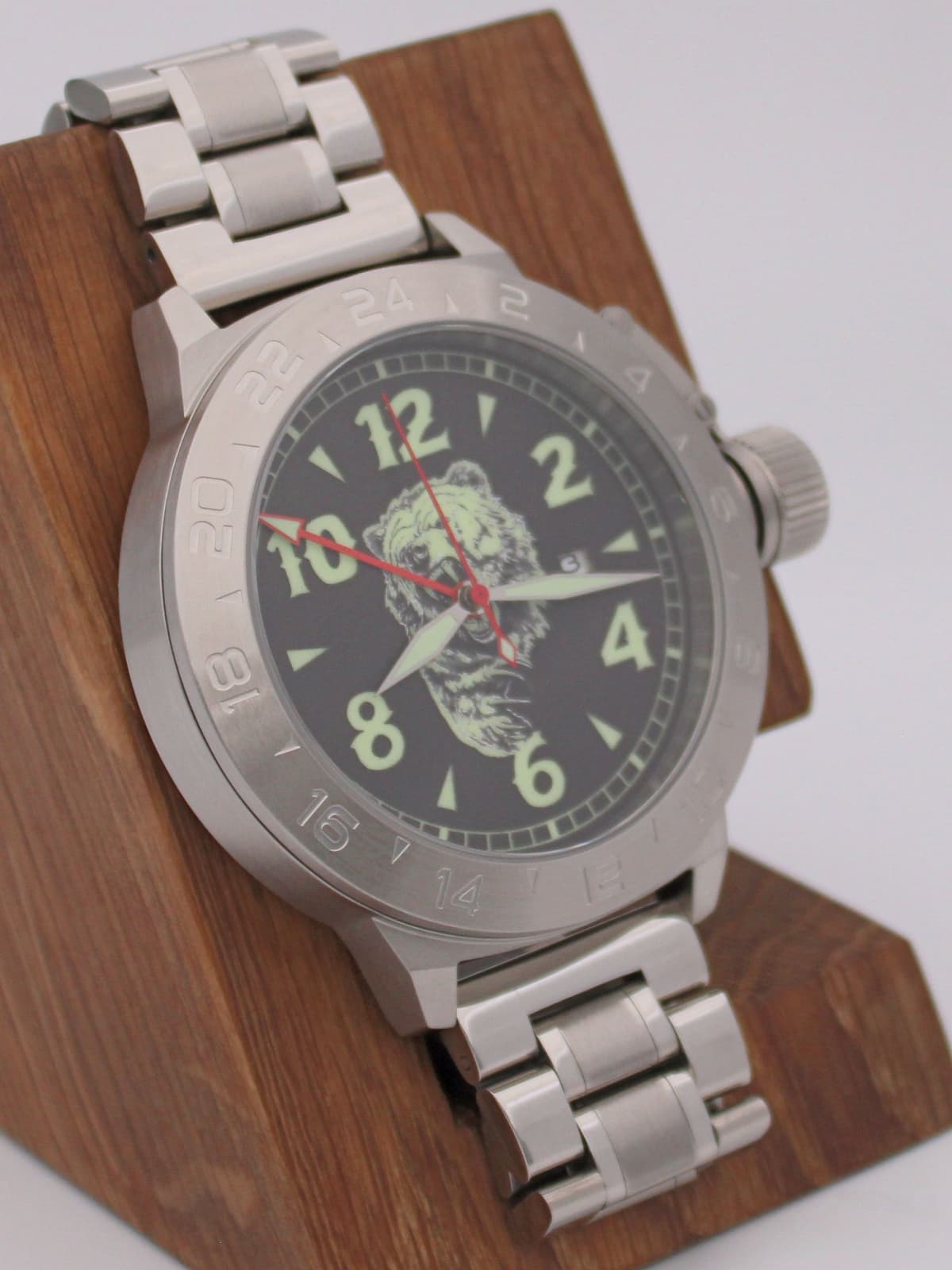 Часы Медведь механические с автоподзаводом (Seiko NH34A) 52.318.2