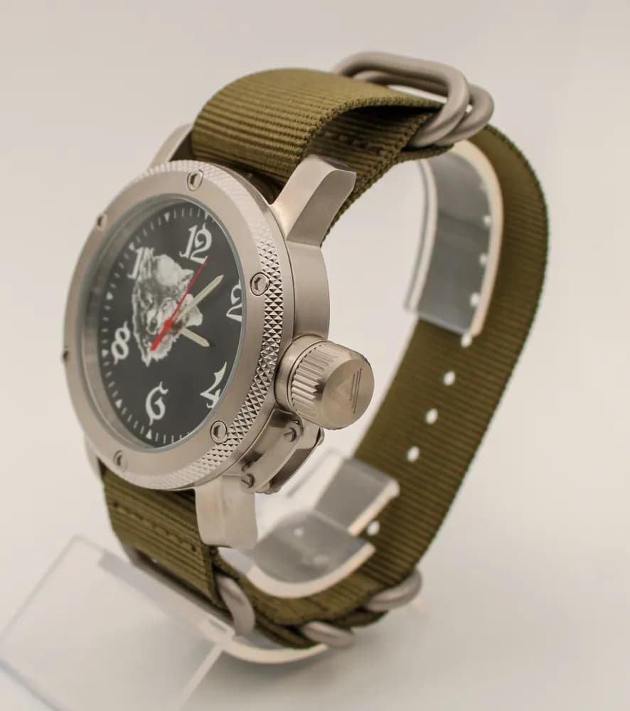 Часы Волк 300,21 механические, механизм Ракета 2609НА