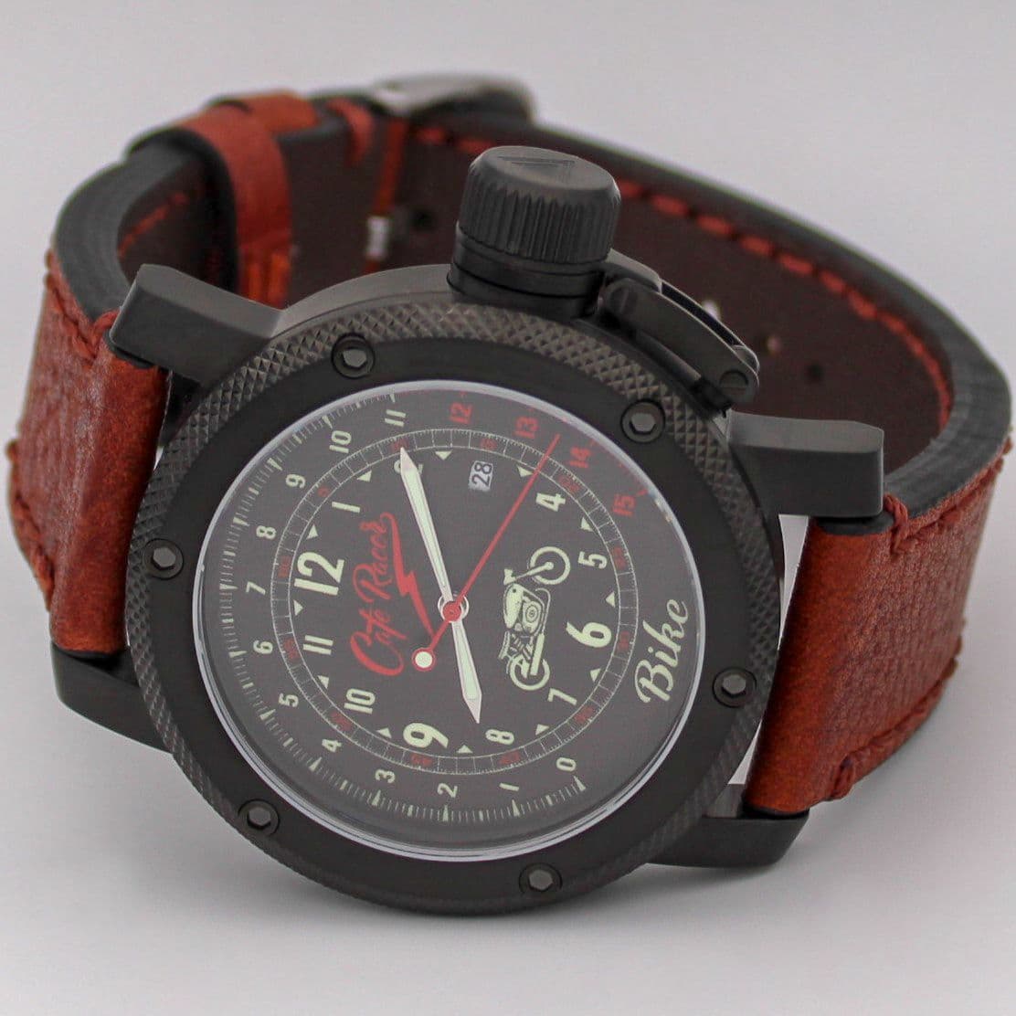 Часы Cafe Racer механические с автоподзаводом (Miyota 8215) 105.1360.02