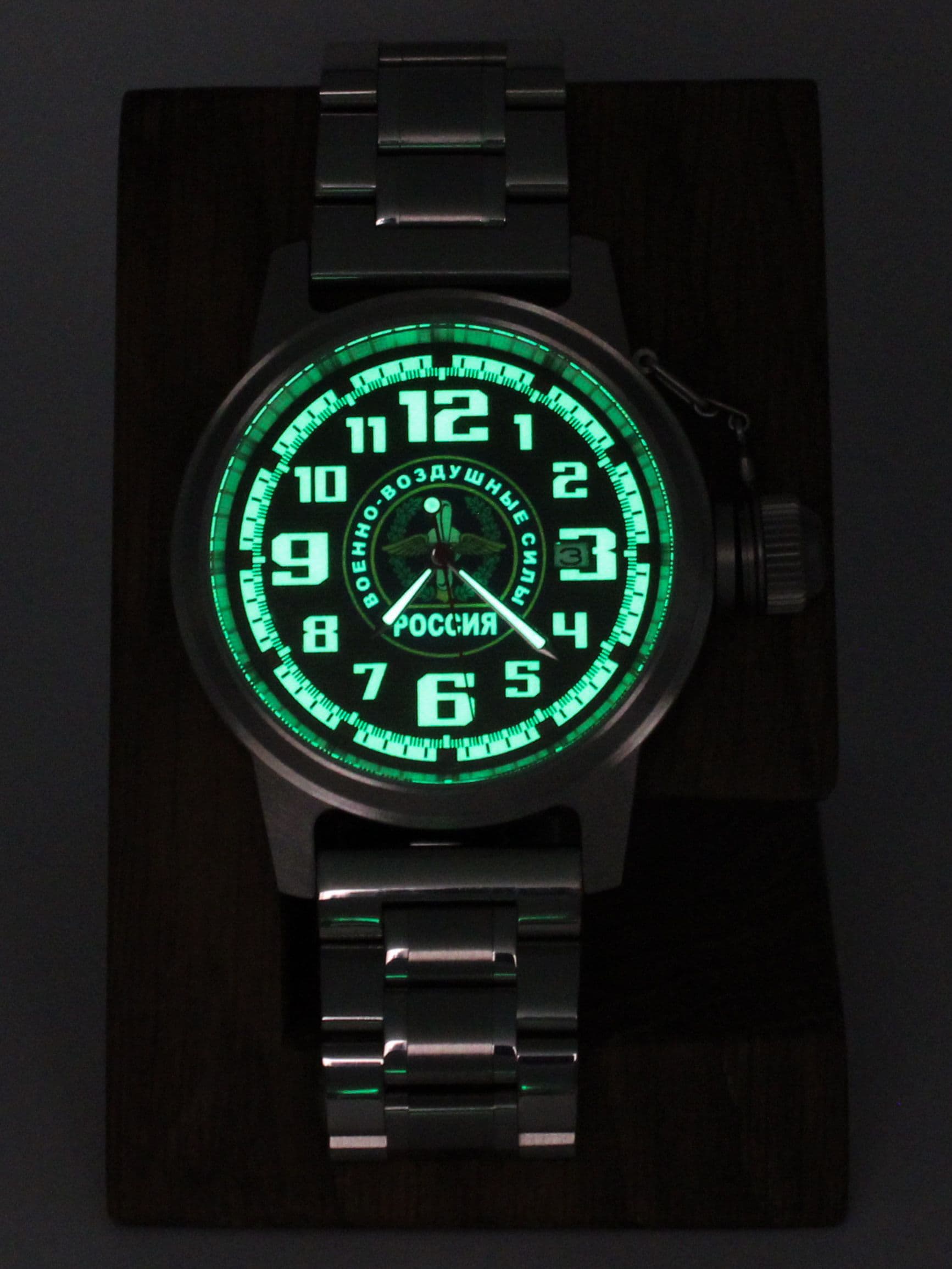 Часы ВВС механические с автоподзаводом (Seiko NH35A) 45.207.2