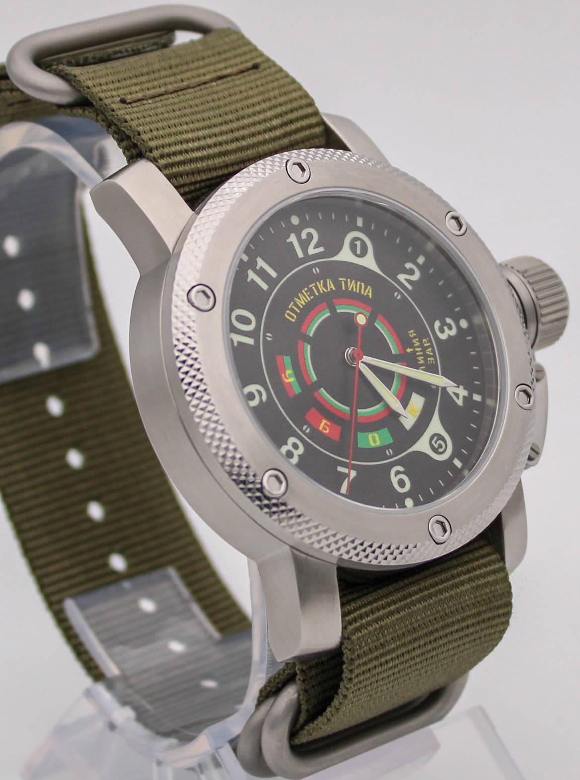 Часы Танковые войска (Отметка типа У.Б.О.К.), механизм Восток 2415.01