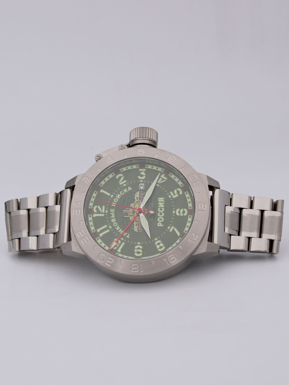 Часы Танковые войска механические с автоподзаводом (Seiko NH34A) 52.270.2