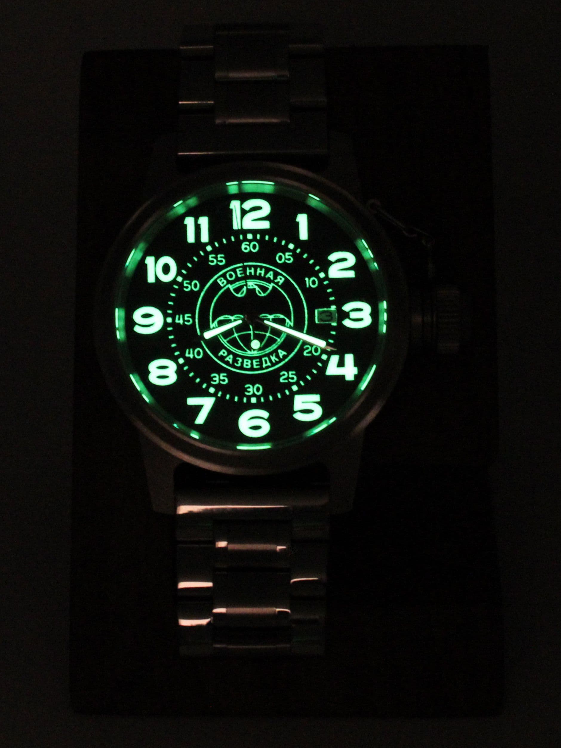 Часы Военная разведка механические с автоподзаводом (Seiko NH35A) 45.169.2