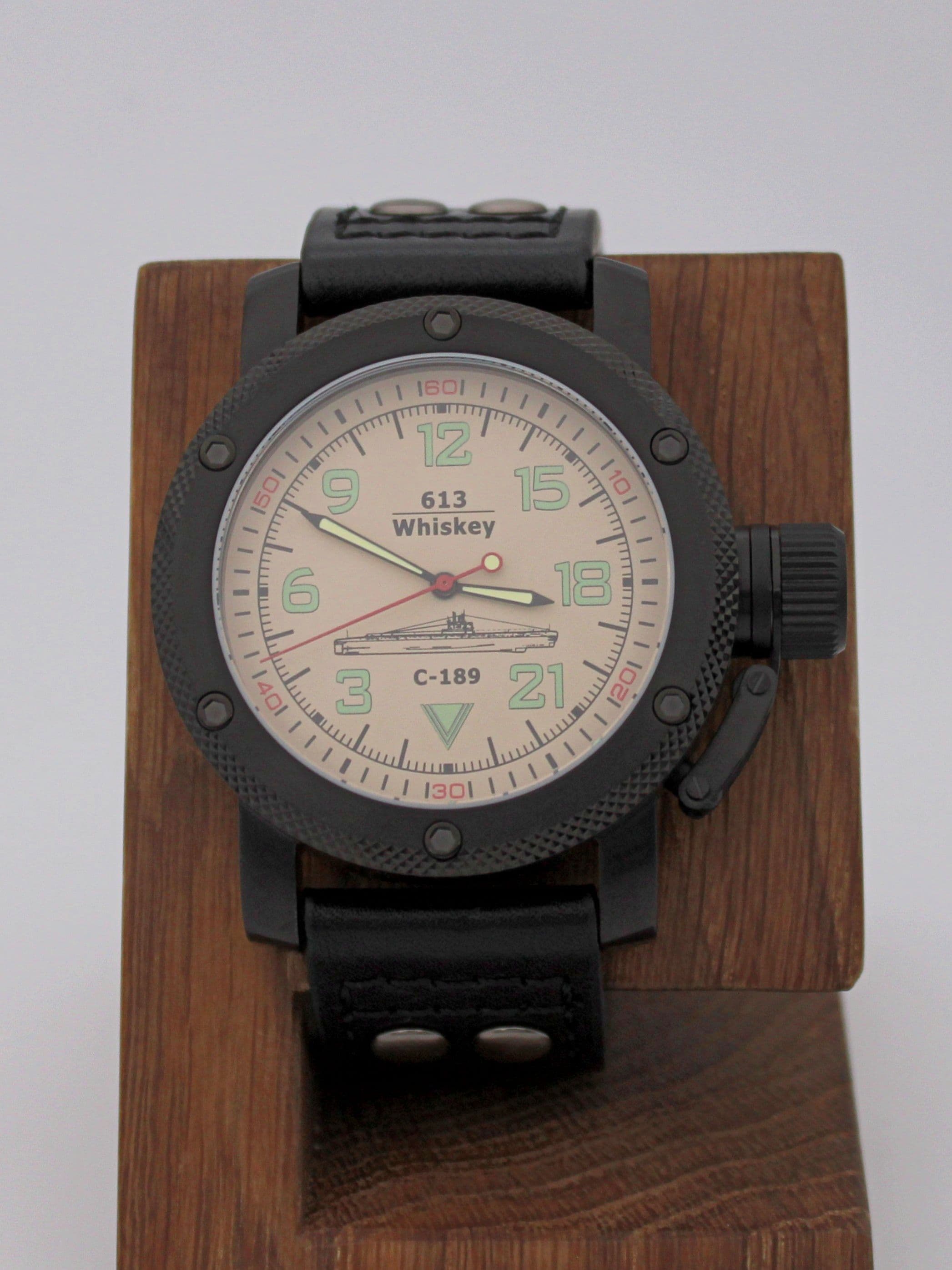 Часы С-189 (Whiskey) механические с автоподзаводом (Восток 2431) 101.102.01