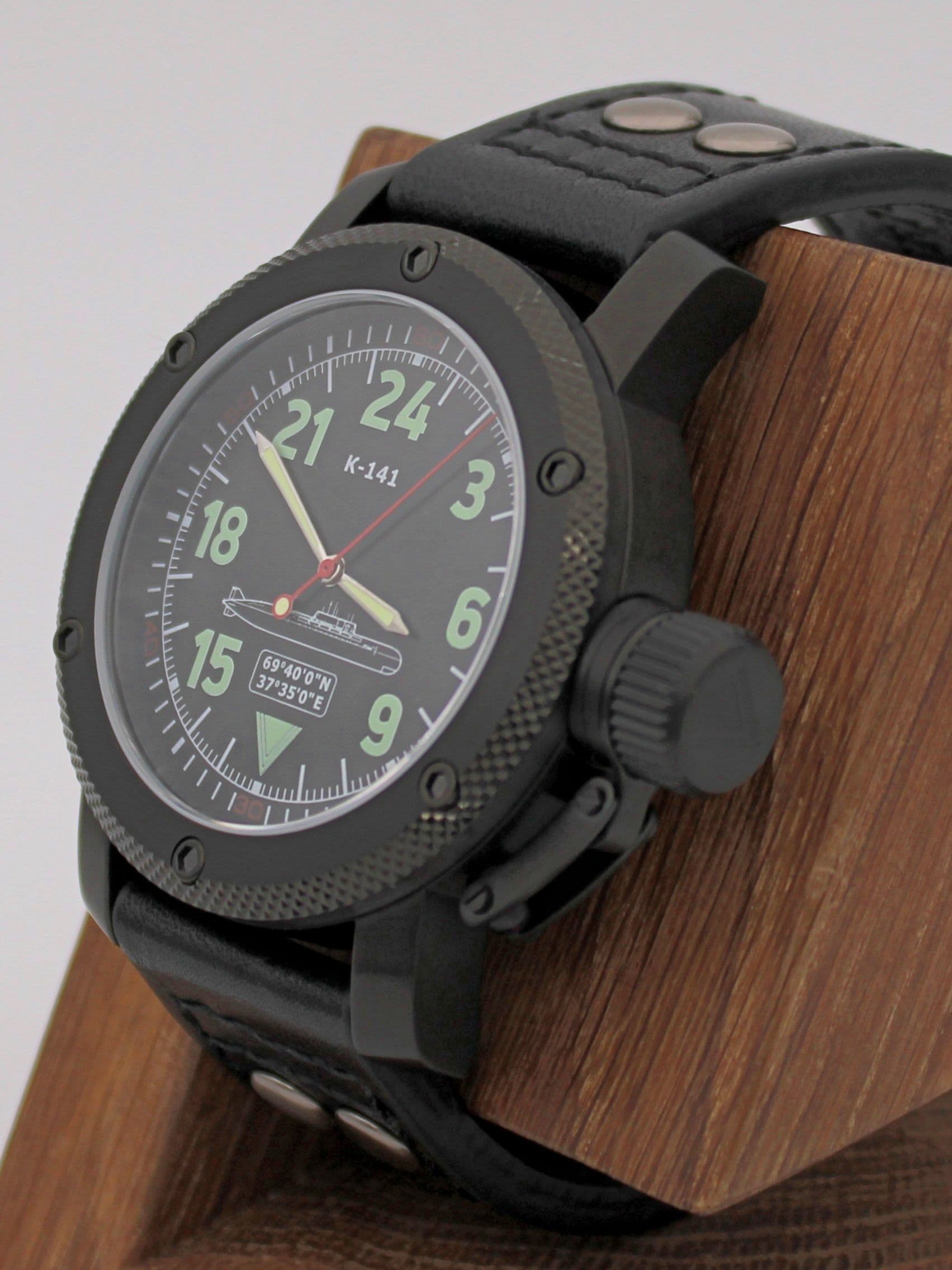 Часы К-141 / Курск (Oscar-II) механические с автоподзаводом (Восток 2431) 101.089.01