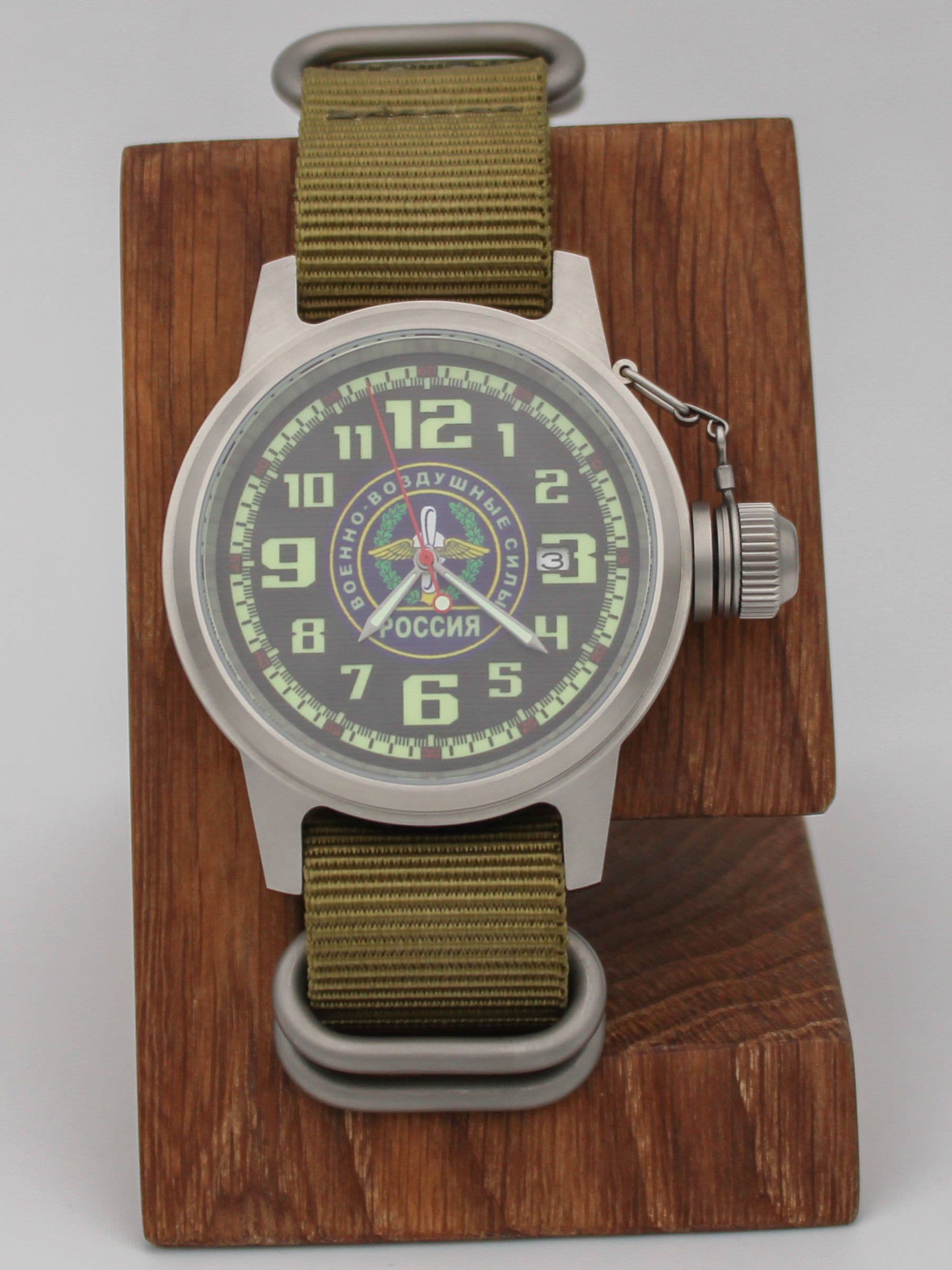 Часы ВВС механические с автоподзаводом (Seiko NH35A) 45.207.21