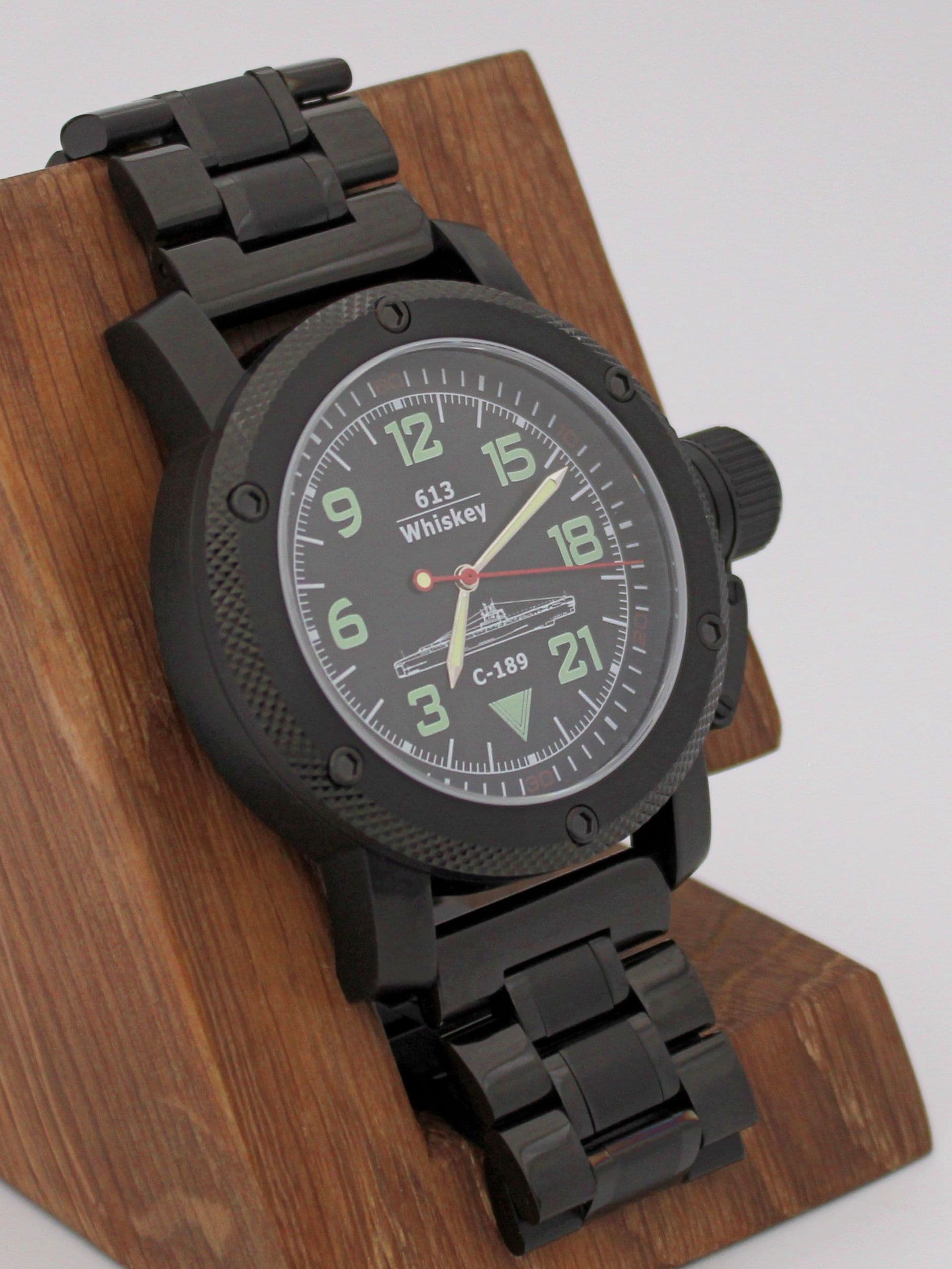 Часы С-189 (Whiskey) механические с автоподзаводом (Восток 2431) 101.104.1