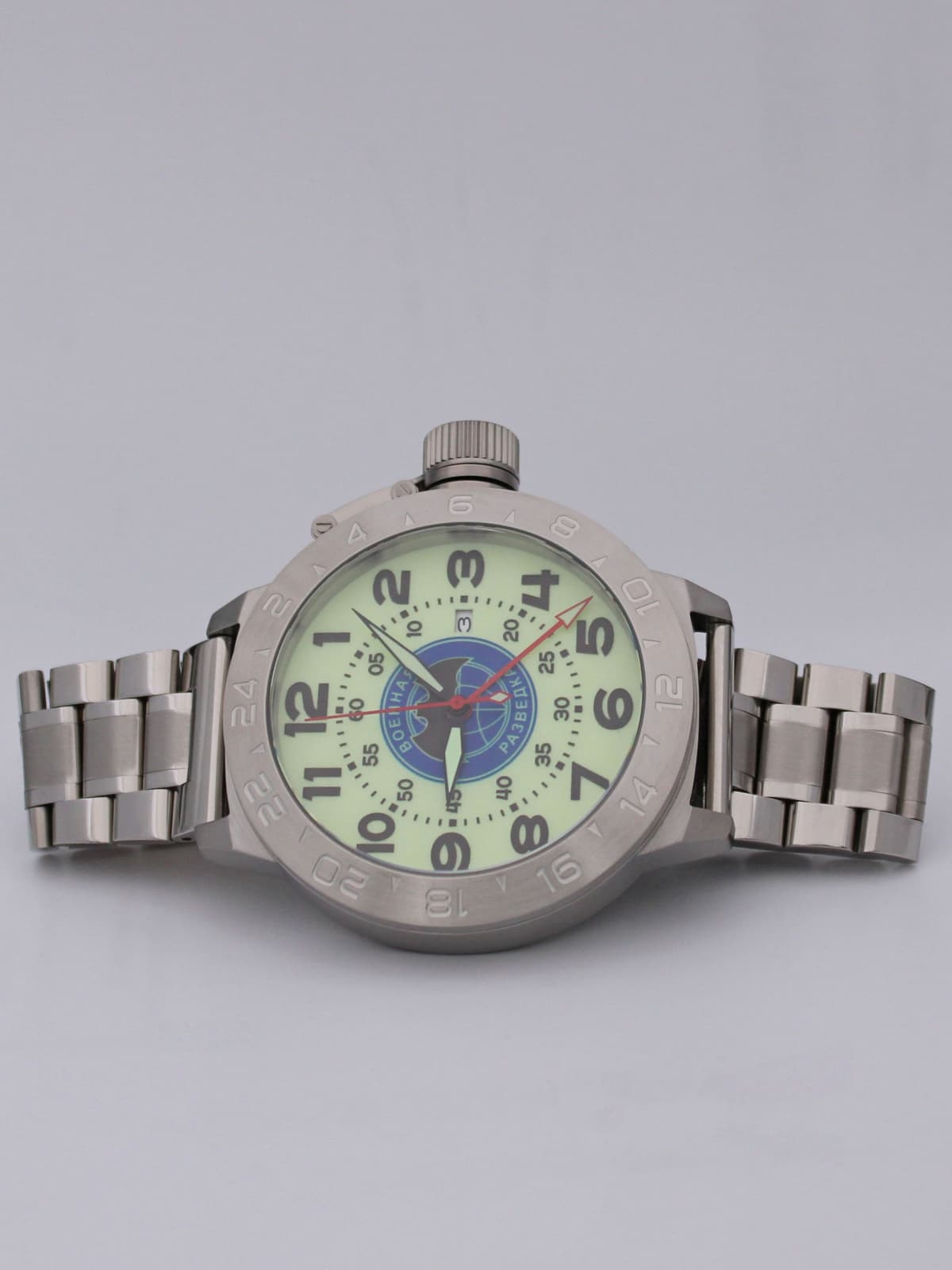 Часы Военная разведка механические с автоподзаводом (Seiko NH34A) 52.168.2