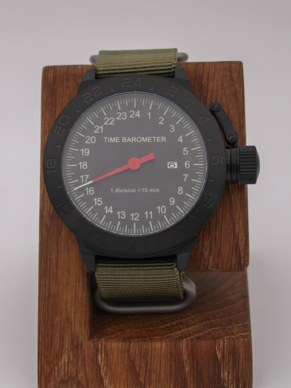 Часы Time Barometer однострелочные механические с автоподзаводом (Seiko NH34A) 152.601.21