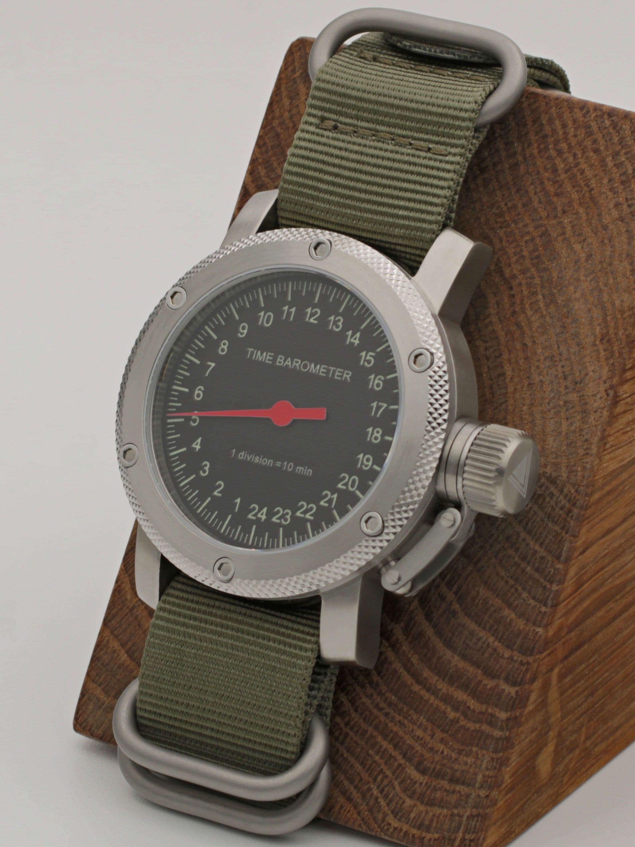 Часы Time Barometer однострелочные механические с автоподзаводом (Восток 2431) 01.601.21