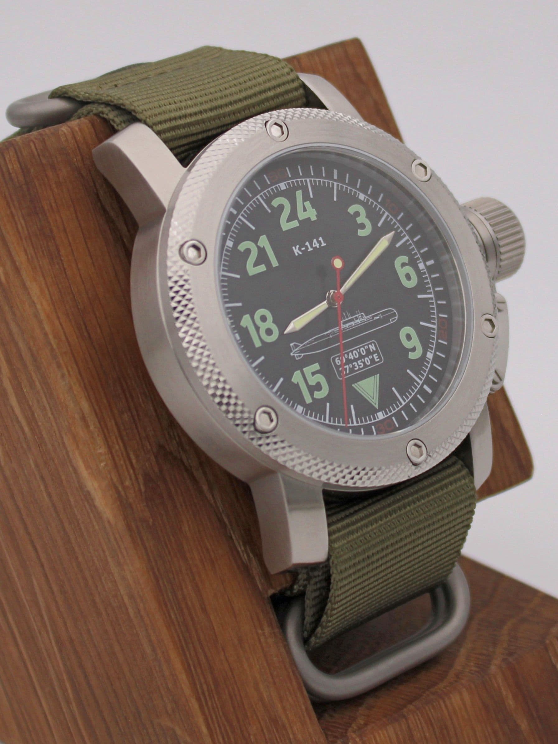 Часы К-141 / Курск (Oscar-II) механические с автоподзаводом (Восток 2431) 01.089.21