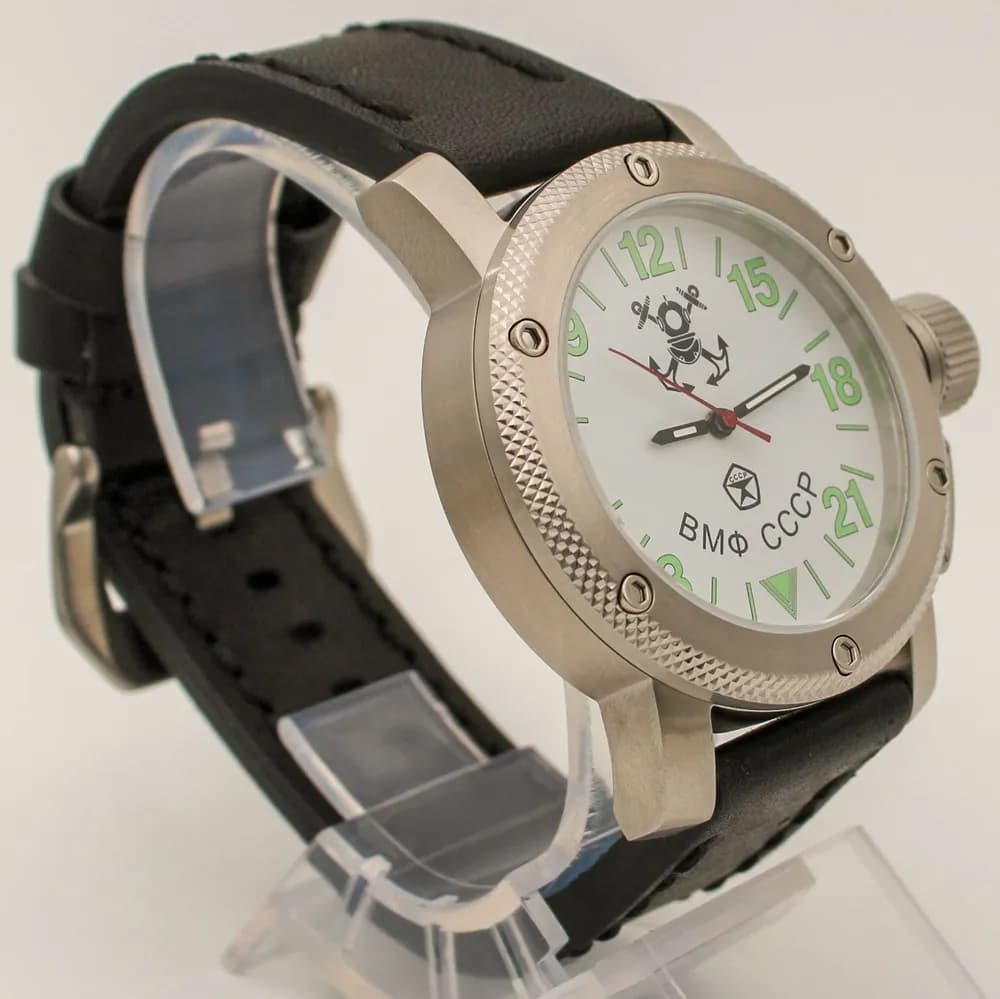 Часы ВМФ СССР механические 021.01 механизм Ракета 2623